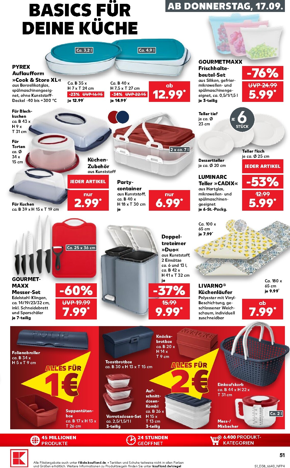 kaufland - Kaufland Prospekt nächste Woche – von Donnerstag 17.09.2026 bis Mittwoch 23.09.2026 - page: 51