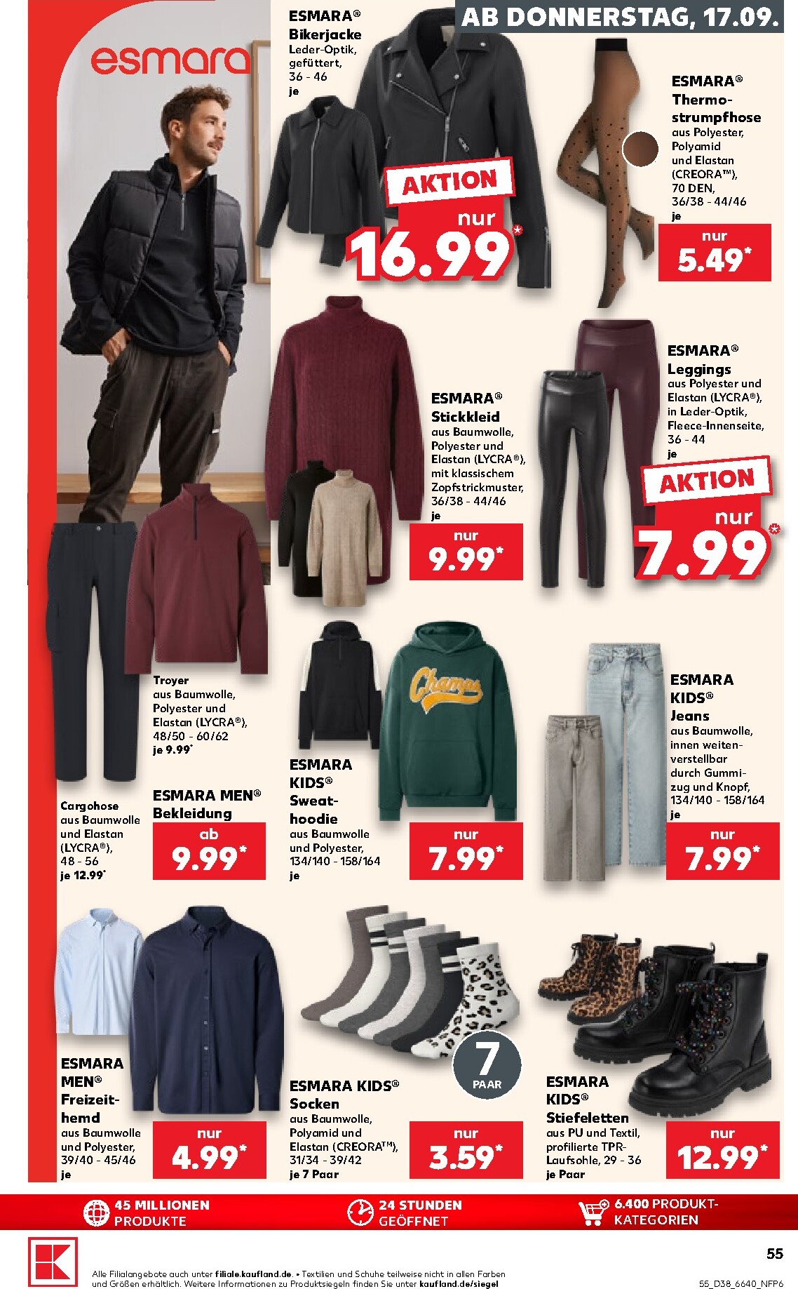 kaufland - Kaufland Prospekt nächste Woche – von Donnerstag 17.09.2026 bis Mittwoch 23.09.2026 - page: 55