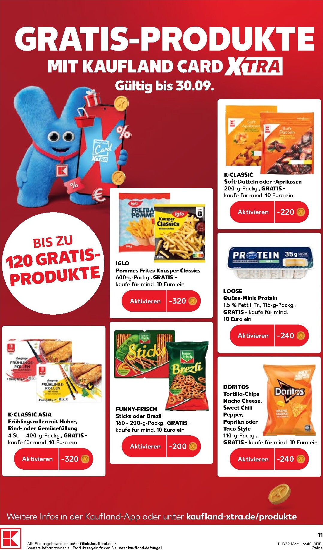 kaufland - Kaufland - Richtig Sparen Prospekt nächste Woche – von Montag 21.09.2026 bis Mittwoch 23.09.2026 - page: 11