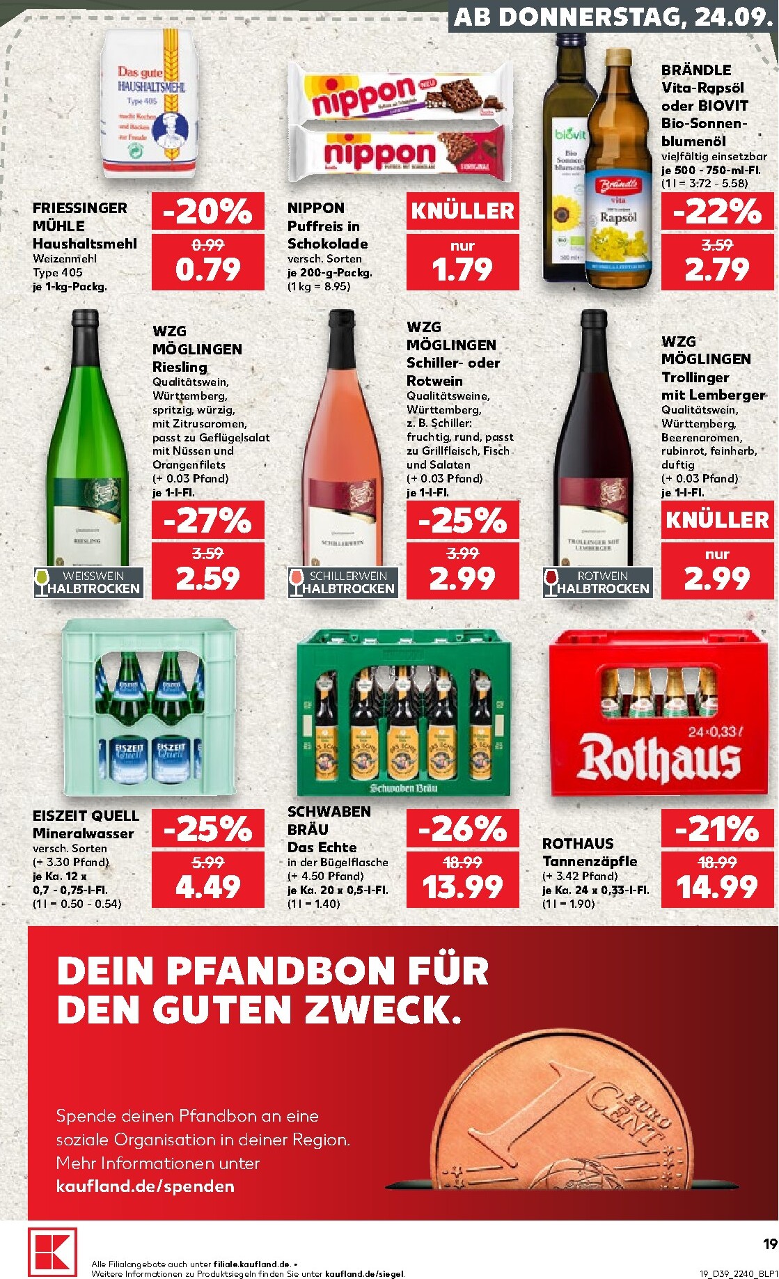 kaufland - Kaufland Prospekt nächste Woche – von Donnerstag 24.09.2026 bis Mittwoch 30.09.2026 - page: 19