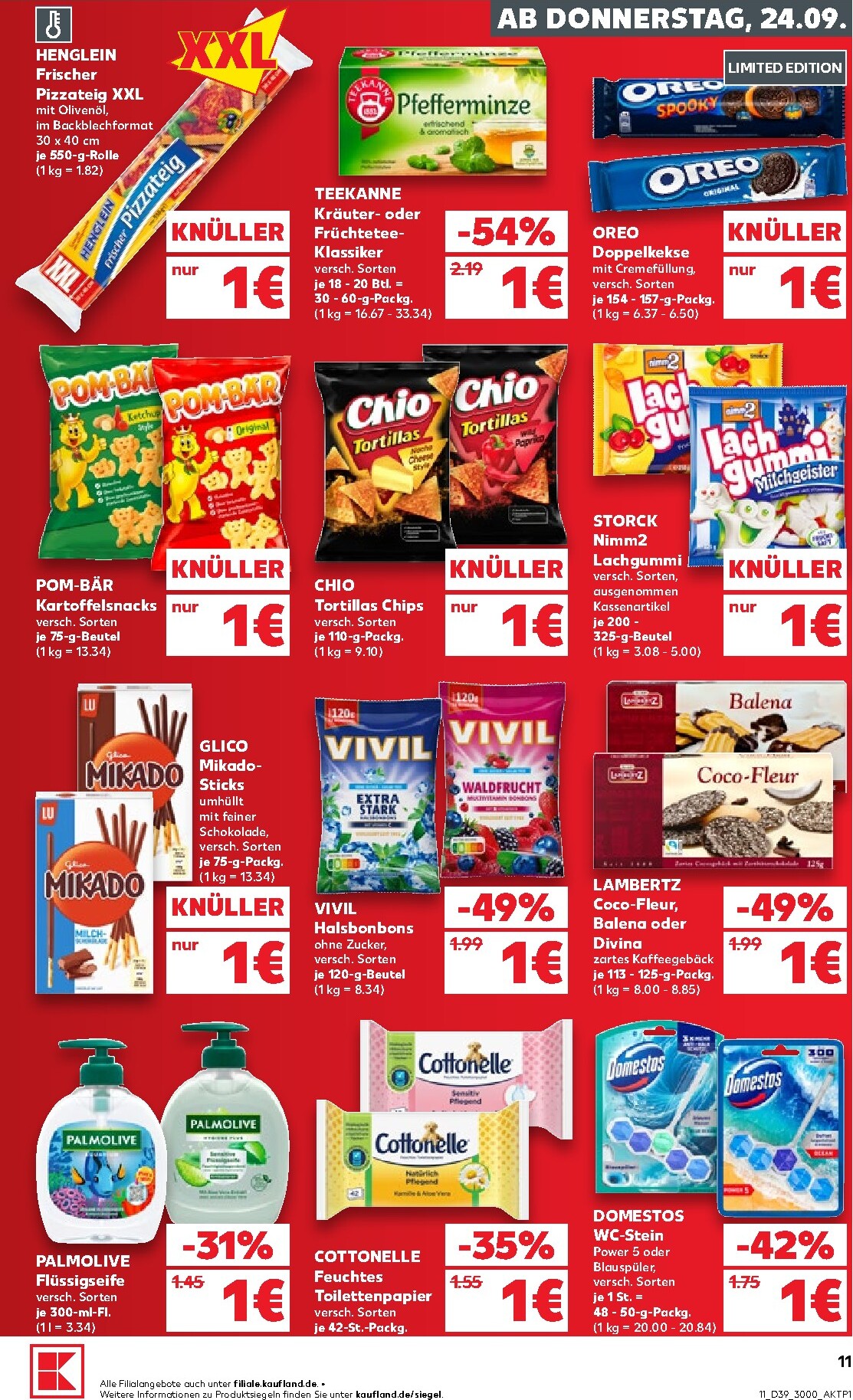 kaufland - Kaufland Prospekt nächste Woche – von Donnerstag 24.09.2026 bis Mittwoch 30.09.2026 - page: 11