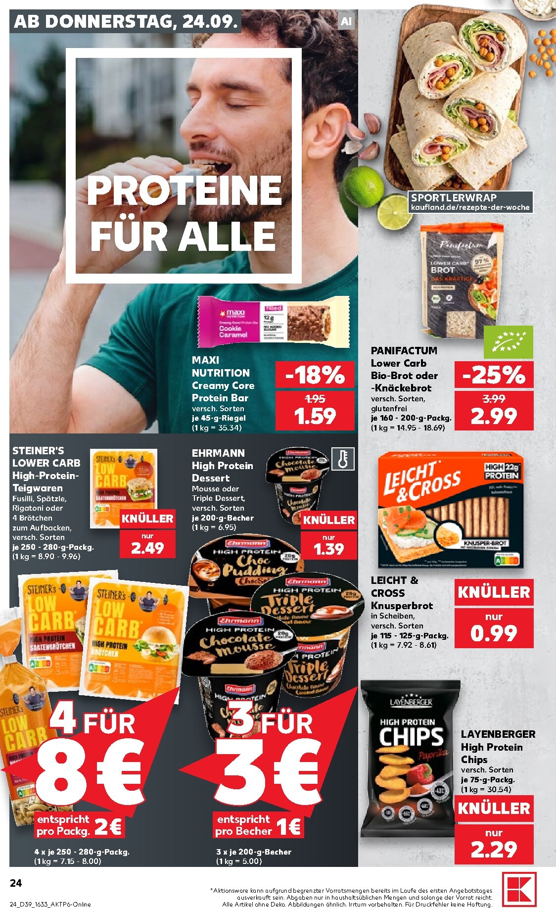 kaufland - Kaufland Prospekt nächste Woche – von Donnerstag 24.09.2026 bis Mittwoch 30.09.2026 - page: 22
