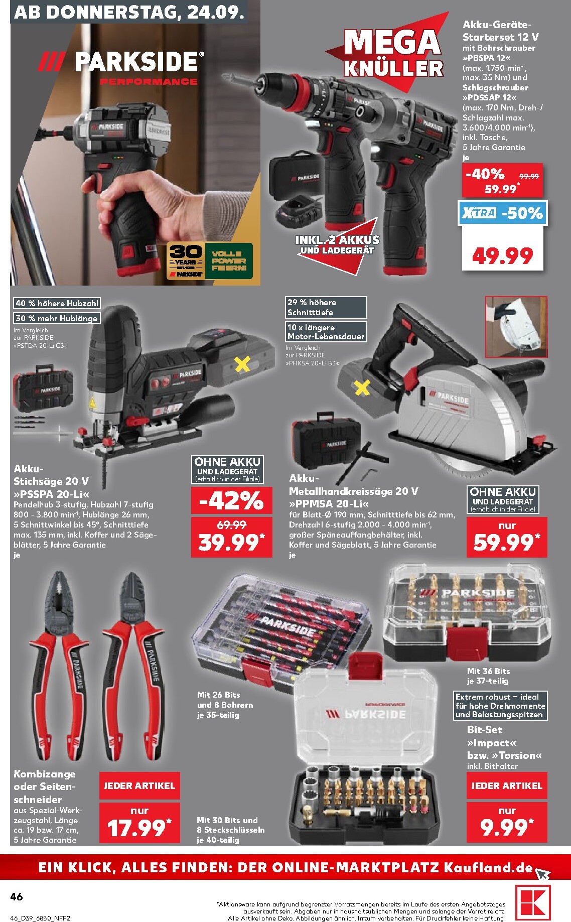 kaufland - Kaufland Prospekt nächste Woche – von Donnerstag 24.09.2026 bis Mittwoch 30.09.2026 - page: 46