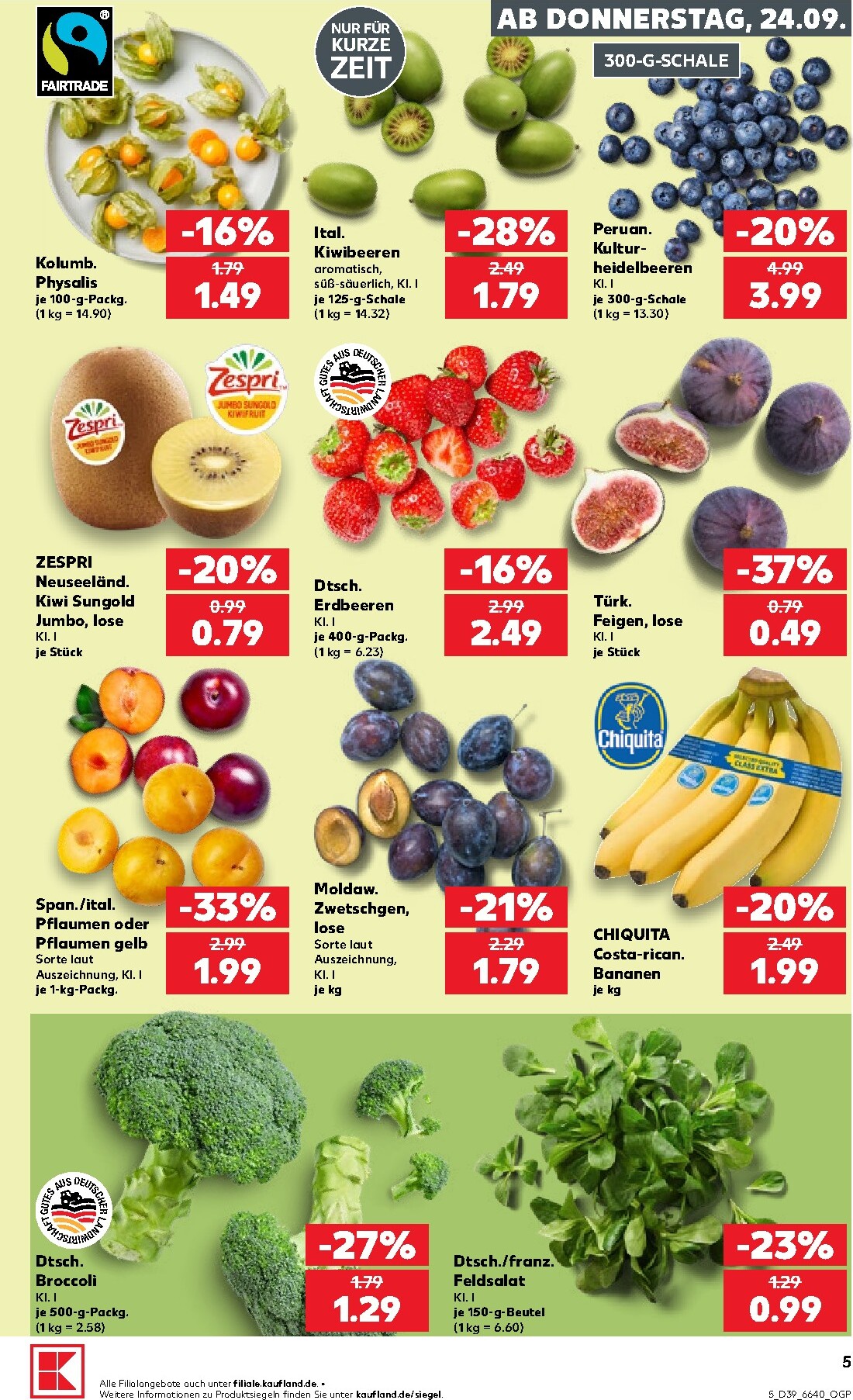 kaufland - Kaufland Prospekt nächste Woche – von Donnerstag 24.09.2026 bis Mittwoch 30.09.2026 - page: 5