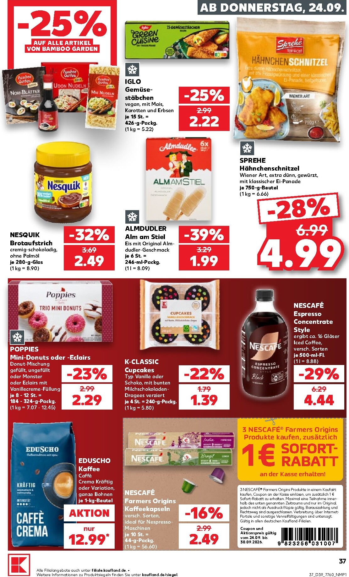 kaufland - Kaufland Prospekt nächste Woche – von Donnerstag 24.09.2026 bis Mittwoch 30.09.2026 - page: 37