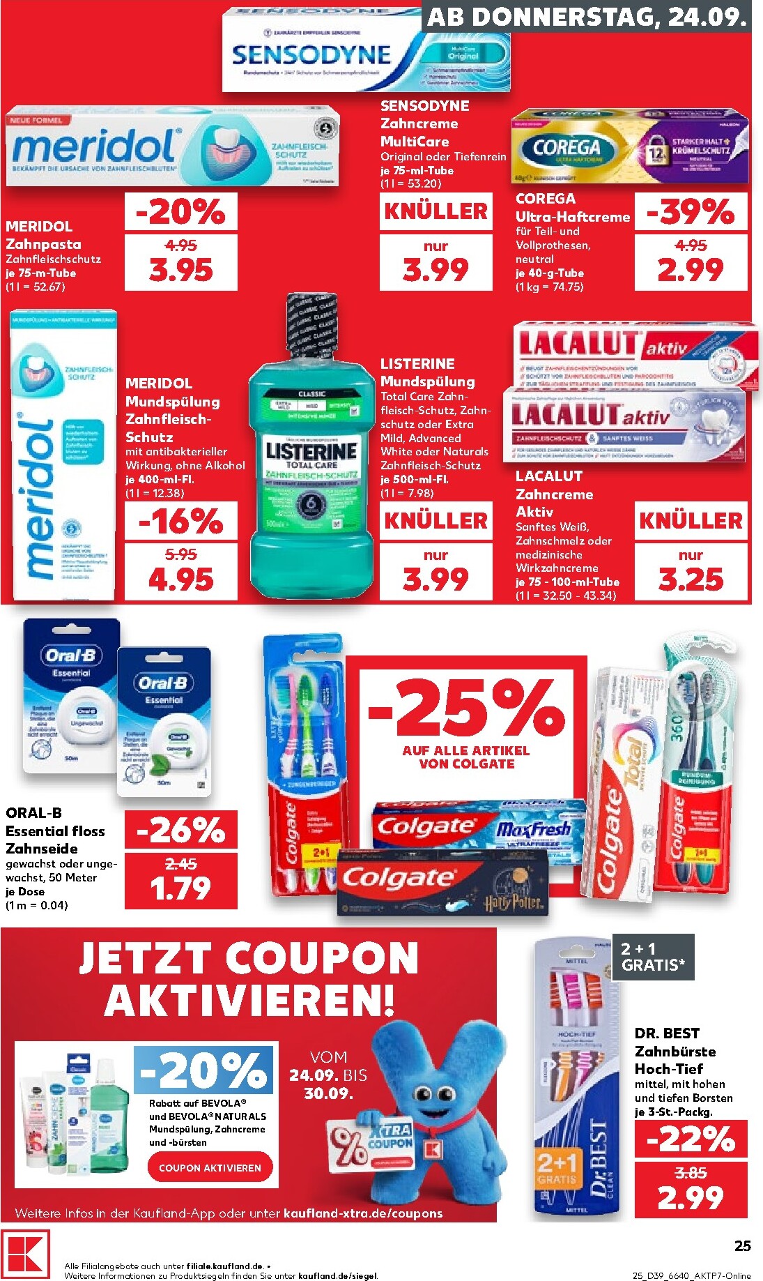 kaufland - Kaufland Prospekt nächste Woche – von Donnerstag 24.09.2026 bis Mittwoch 30.09.2026 - page: 25