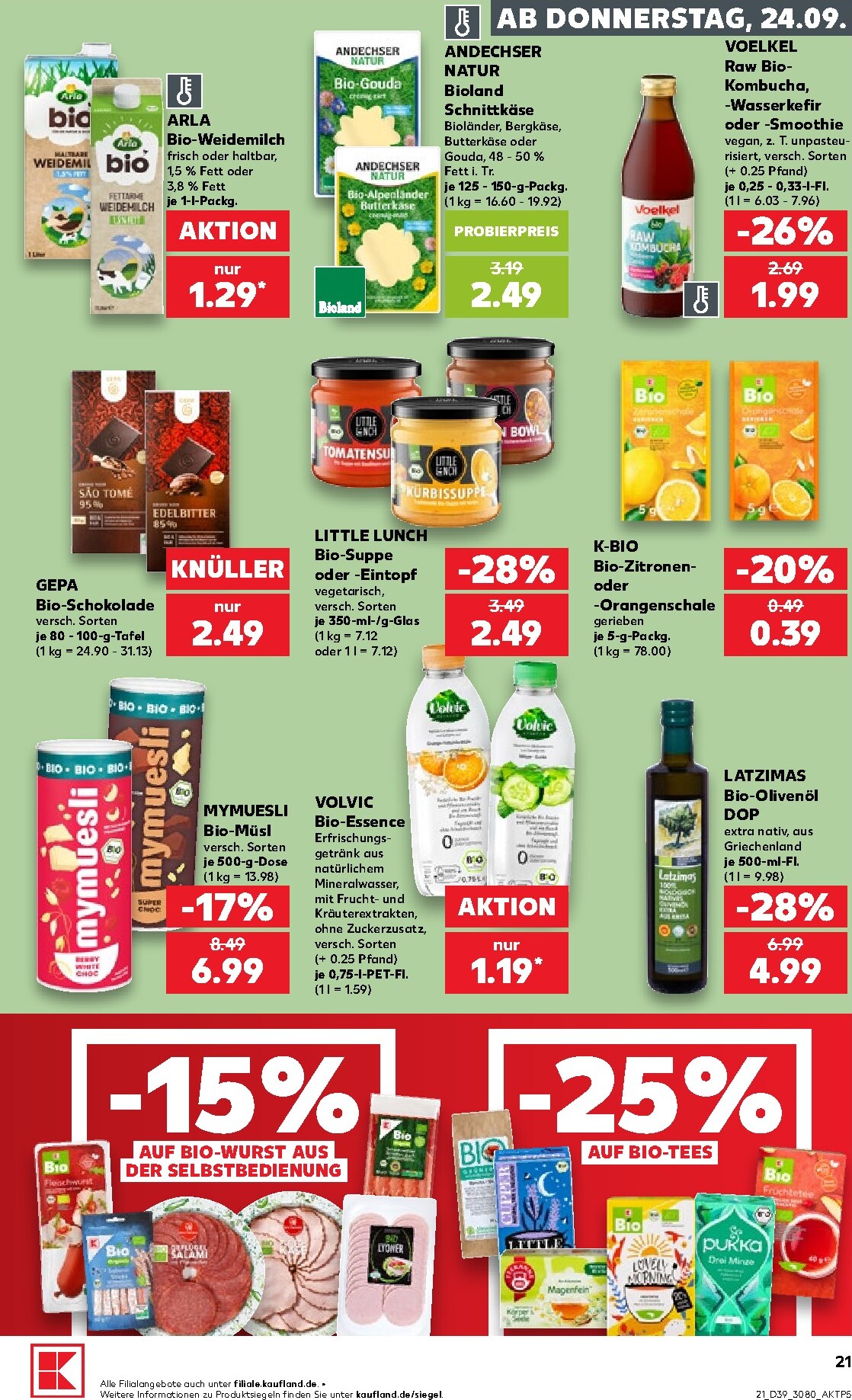 kaufland - Kaufland Prospekt nächste Woche – von Donnerstag 24.09.2026 bis Mittwoch 30.09.2026 - page: 21