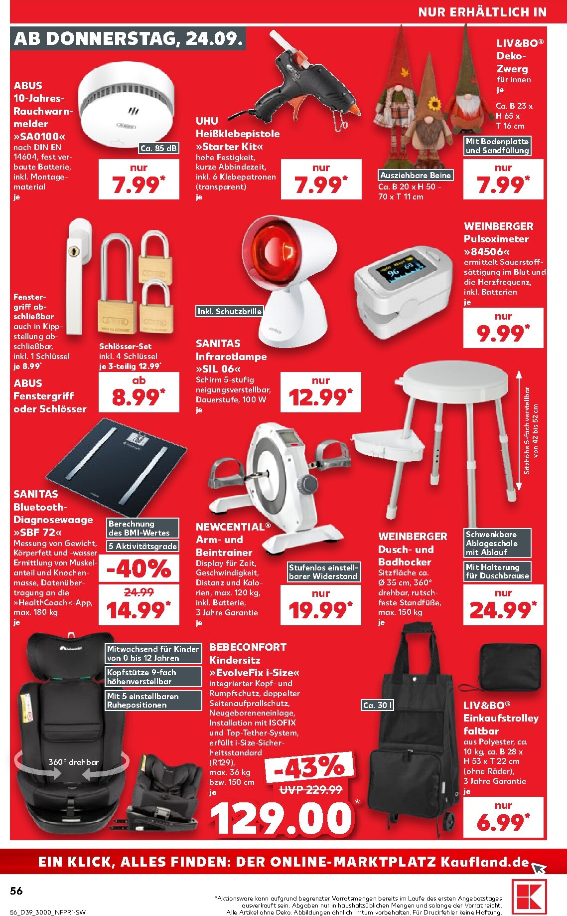 kaufland - Kaufland Prospekt nächste Woche – von Donnerstag 24.09.2026 bis Mittwoch 30.09.2026 - page: 56