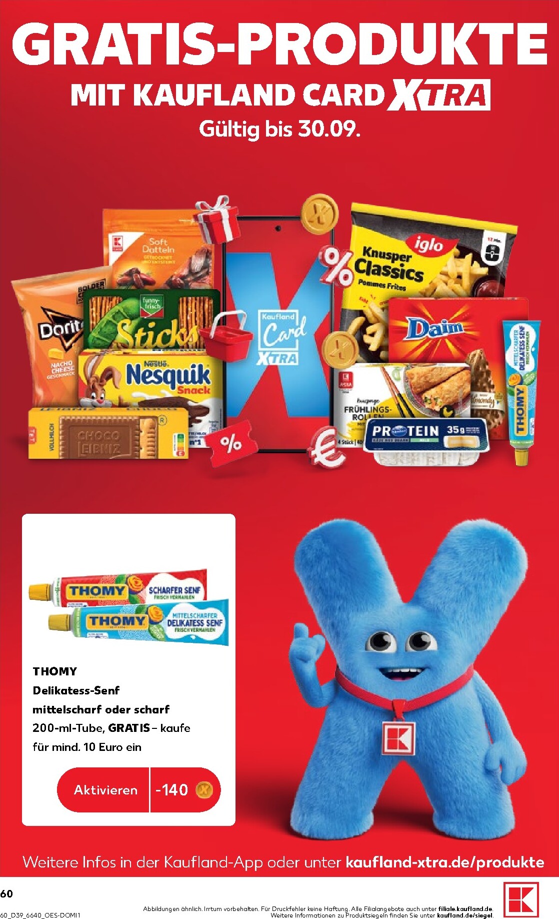 kaufland - Kaufland Prospekt nächste Woche – von Donnerstag 24.09.2026 bis Mittwoch 30.09.2026 - page: 60