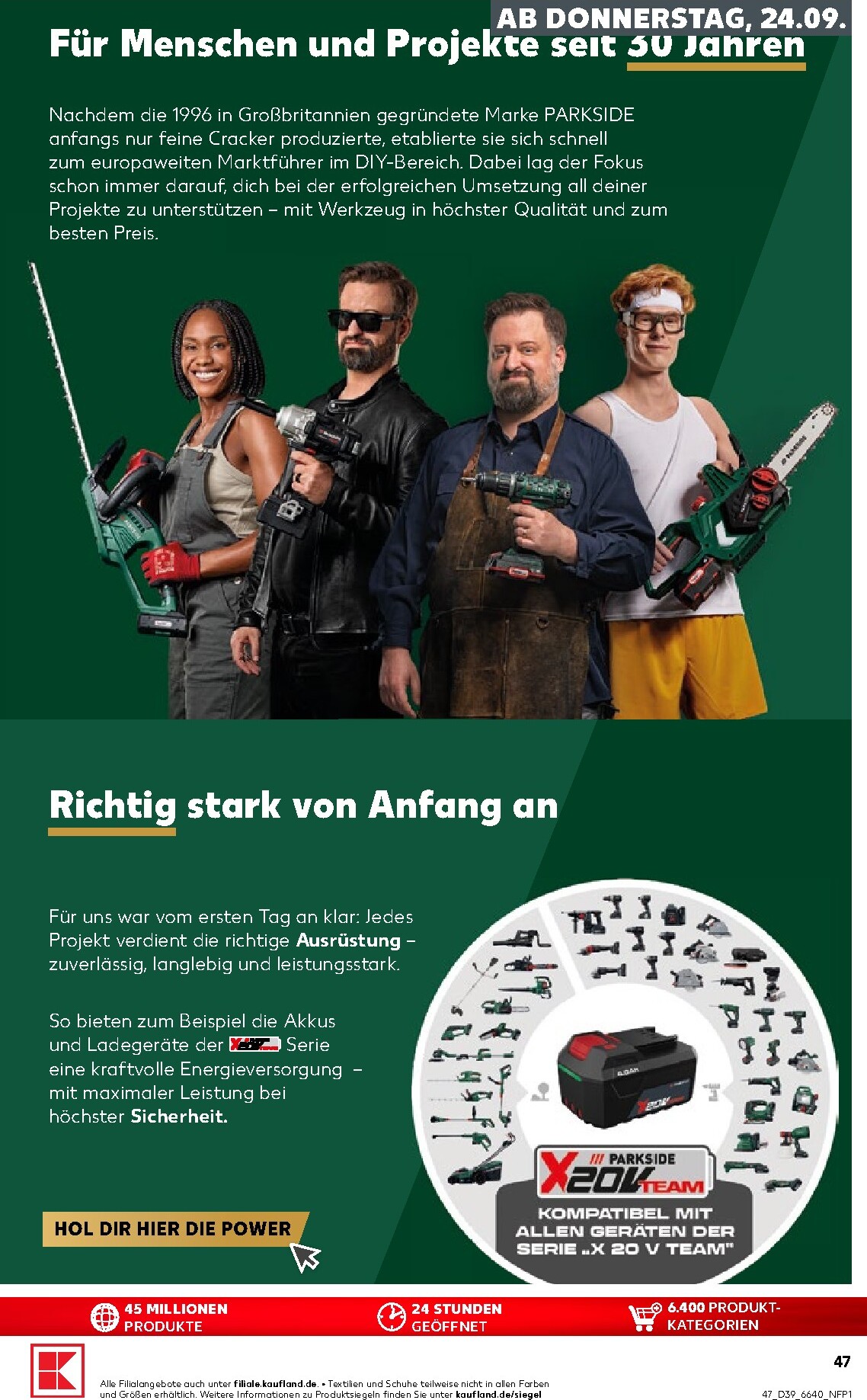 kaufland - Kaufland Prospekt nächste Woche – von Donnerstag 24.09.2026 bis Mittwoch 30.09.2026 - page: 45