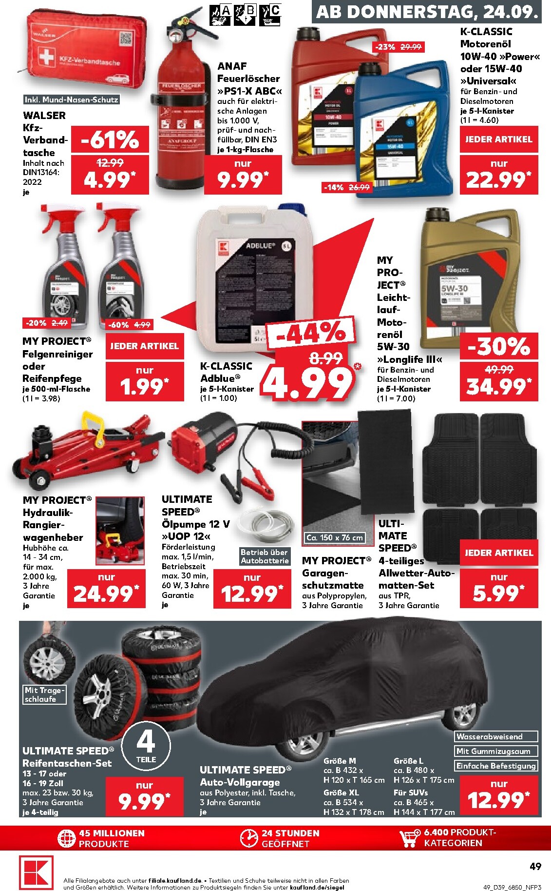 kaufland - Kaufland Prospekt nächste Woche – von Donnerstag 24.09.2026 bis Mittwoch 30.09.2026 - page: 49