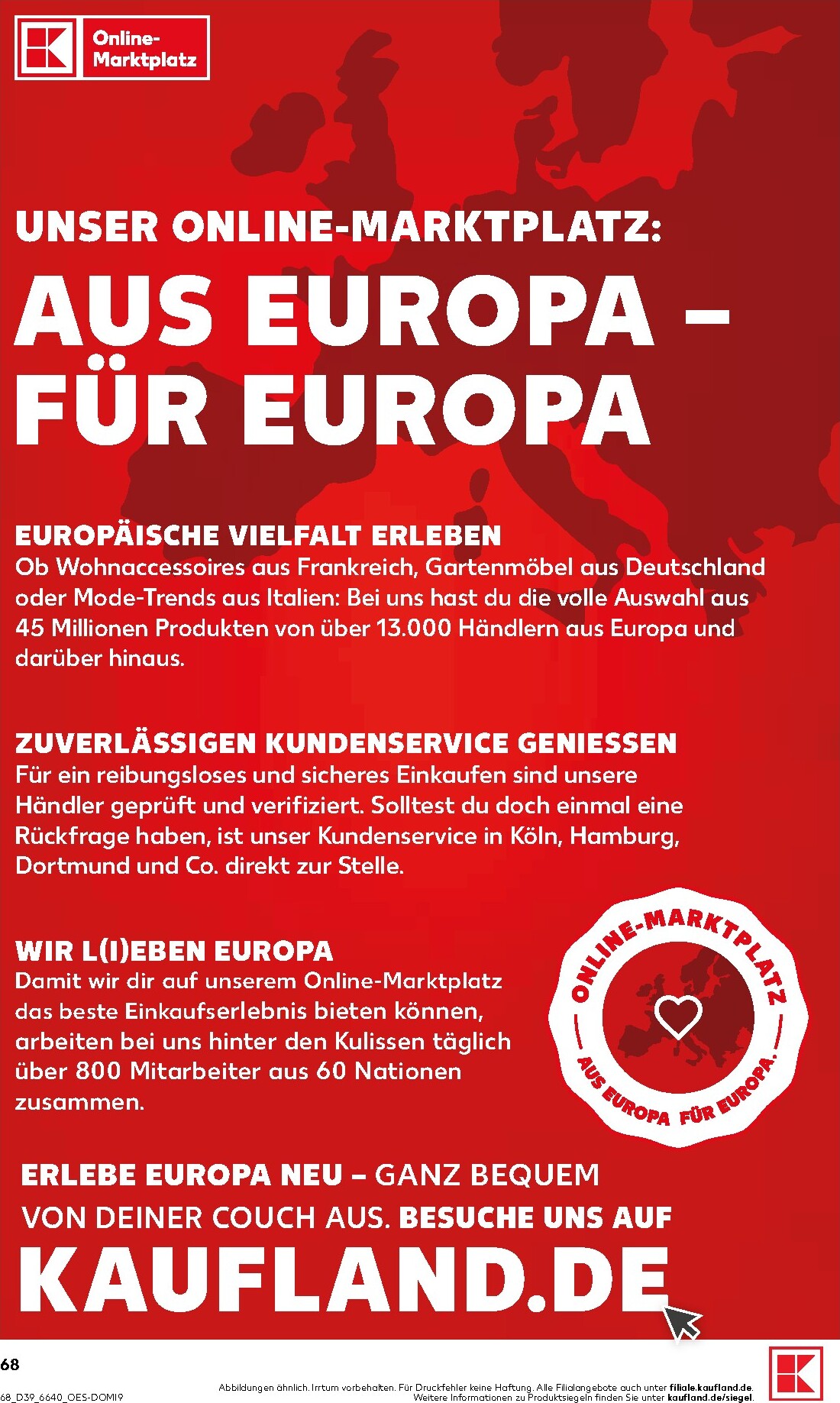 kaufland - Kaufland Prospekt nächste Woche – von Donnerstag 24.09.2026 bis Mittwoch 30.09.2026 - page: 68