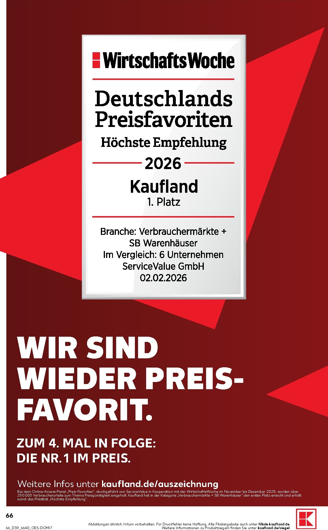 kaufland - Kaufland Prospekt nächste Woche – von Donnerstag 24.09.2026 bis Mittwoch 30.09.2026 - page: 66