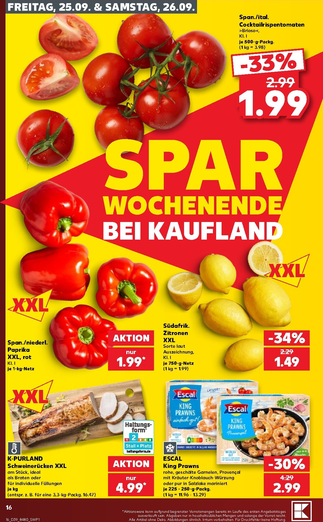 kaufland - Kaufland Prospekt nächste Woche – von Donnerstag 24.09.2026 bis Mittwoch 30.09.2026 - page: 16