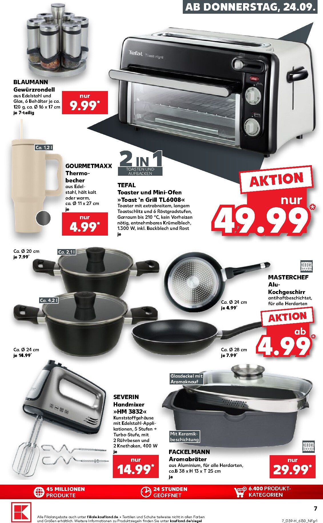 kaufland - Kaufland - Neckarsulm Prospekt nächste Woche – von Donnerstag 24.09.2026 bis Mittwoch 30.09.2026 - page: 7