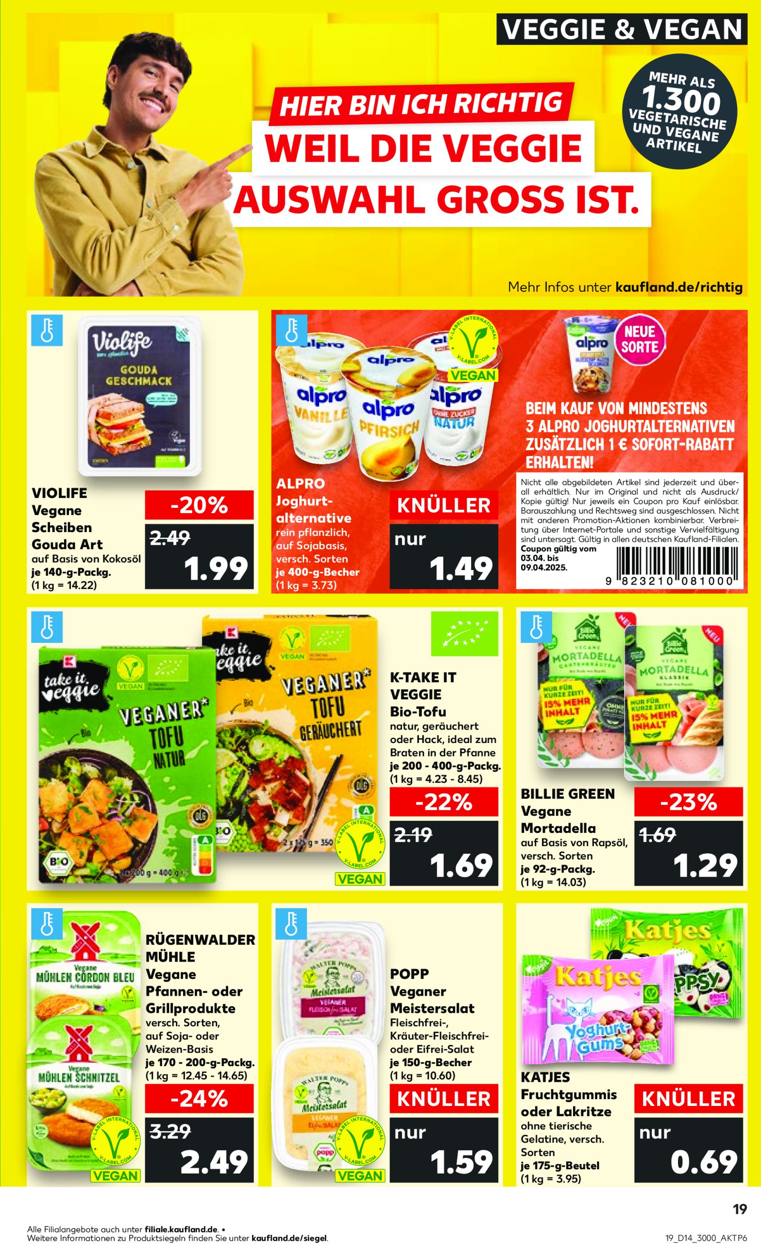 kaufland - Kaufland - Grosse Ostersparen-Prospekt gültig von 03.04. bis 09.04. - page: 19 kaufland - Kaufland - Grosse Ostersparen-Prospekt gültig von 03.04. bis 09.04. - page: 19