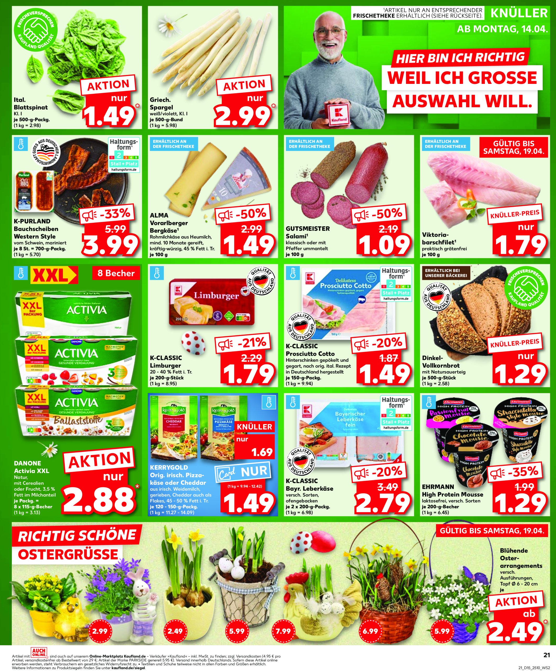 kaufland - Kaufland-Prospekt gültig von 10.04. bis 16.04. - page: 21
