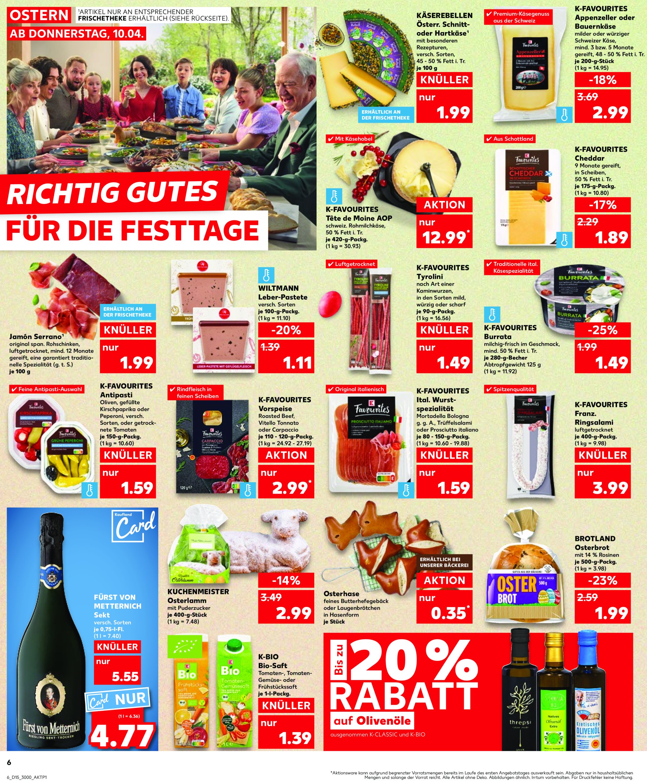 kaufland - Kaufland-Prospekt gültig von 10.04. bis 16.04. - page: 6