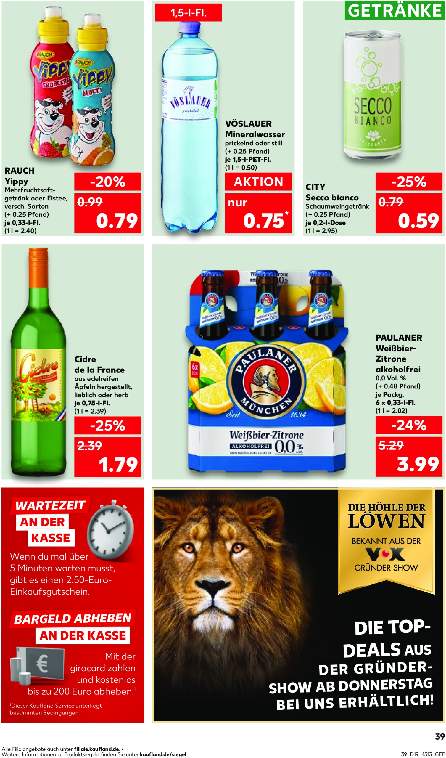 kaufland - Kaufland-Prospekt gültig von 08.05. bis 14.05. - page: 39 kaufland - Kaufland-Prospekt gültig von 08.05. bis 14.05. - page: 39