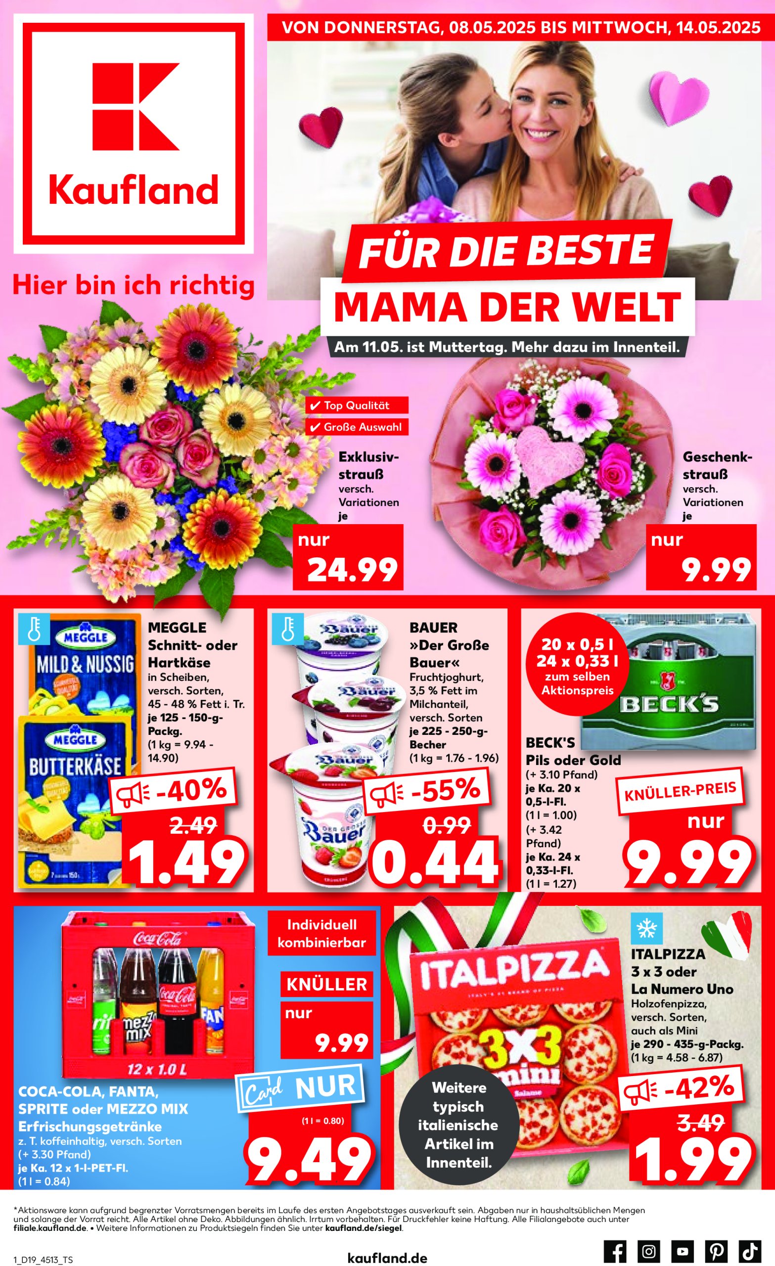kaufland - Kaufland-Prospekt gültig von 08.05. bis 14.05.