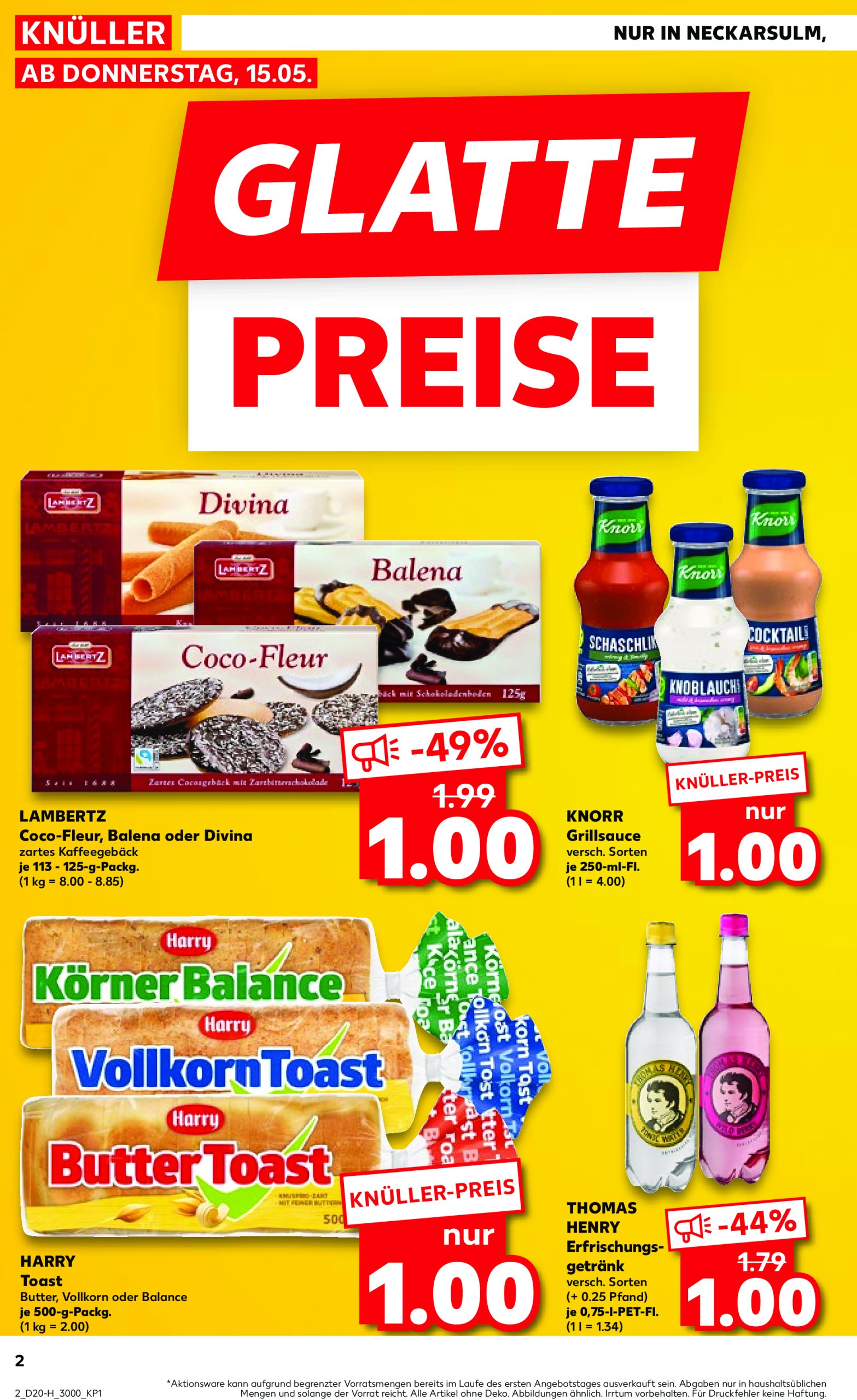 kaufland - Kaufland - Neckarsulm-Prospekt gültig von 15.05. bis 21.05. - page: 2