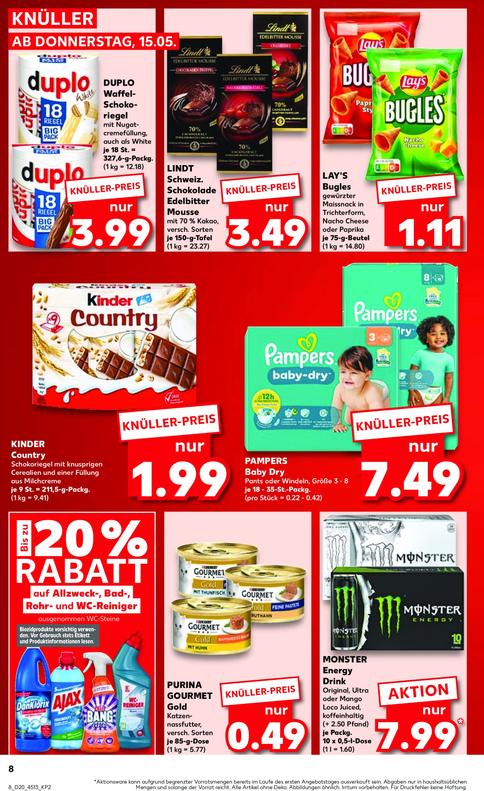 kaufland - Kaufland-Prospekt gültig von 15.05. bis 21.05. - page: 8 kaufland - Kaufland-Prospekt gültig von 15.05. bis 21.05. - page: 8