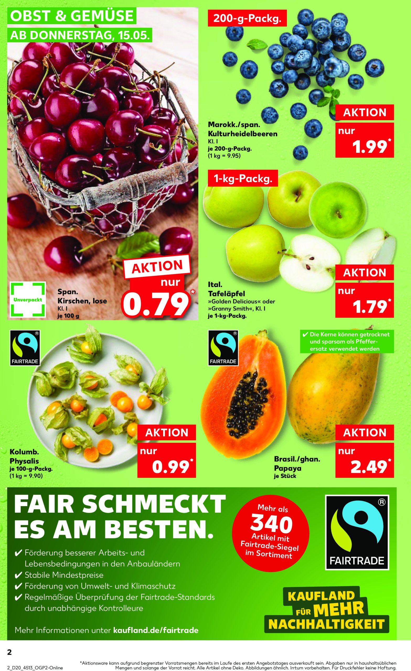 kaufland - Kaufland-Prospekt gültig von 15.05. bis 21.05. - page: 2 kaufland - Kaufland-Prospekt gültig von 15.05. bis 21.05. - page: 2