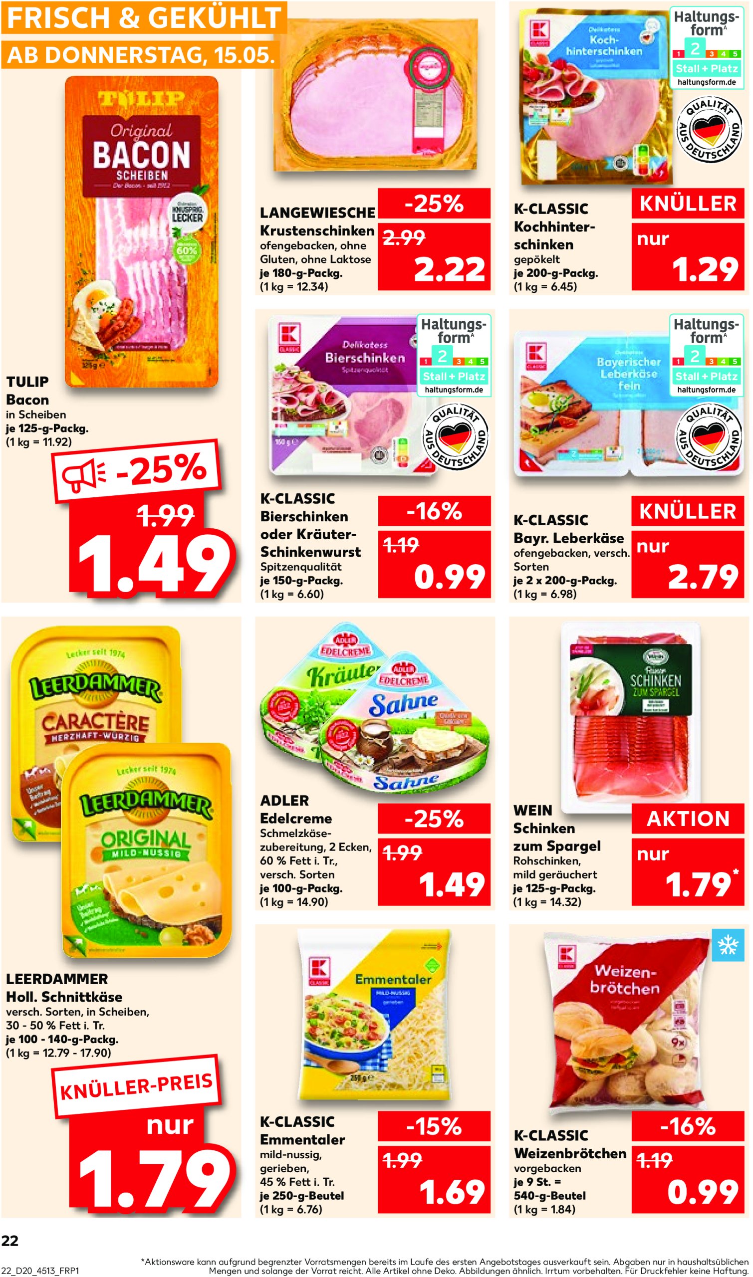 kaufland - Kaufland-Prospekt gültig von 15.05. bis 21.05. - page: 22 kaufland - Kaufland-Prospekt gültig von 15.05. bis 21.05. - page: 22