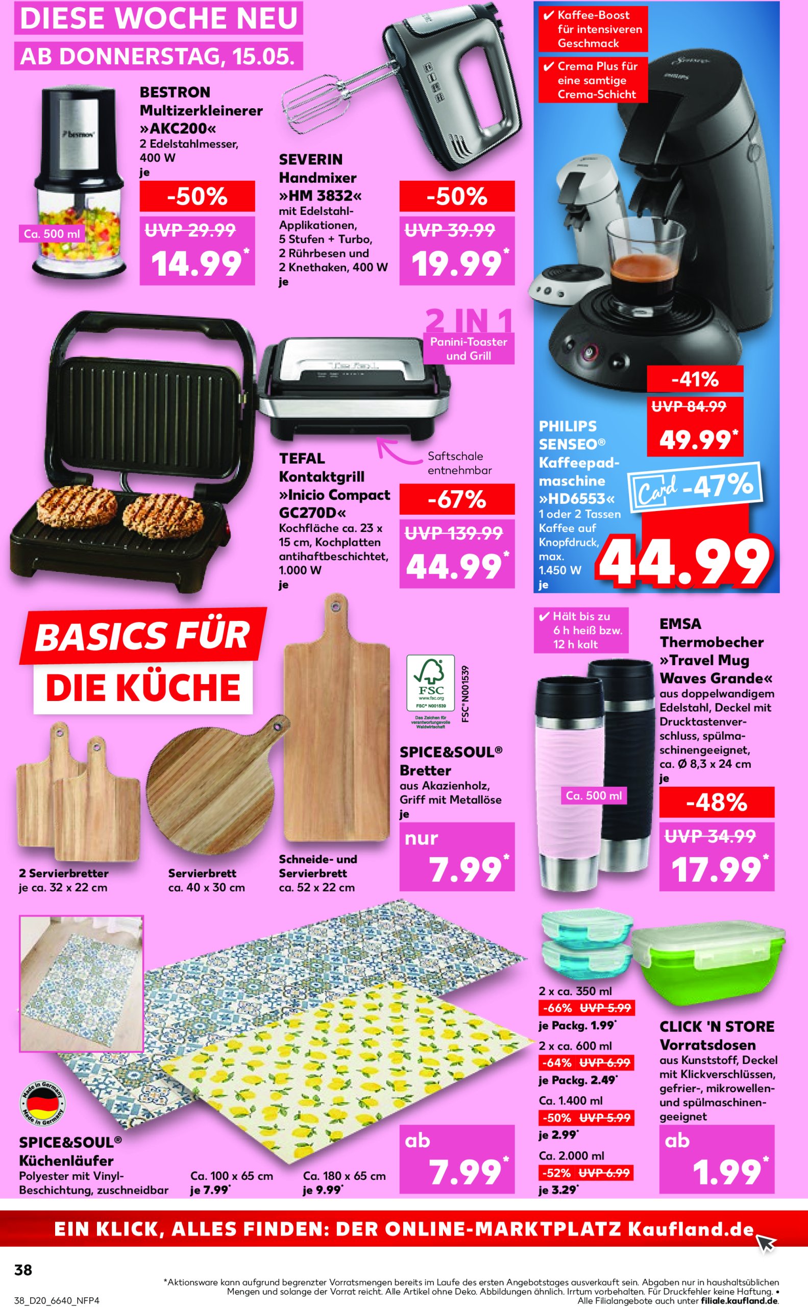 kaufland - Kaufland-Prospekt gültig von 15.05. bis 21.05. - page: 38 kaufland - Kaufland-Prospekt gültig von 15.05. bis 21.05. - page: 38