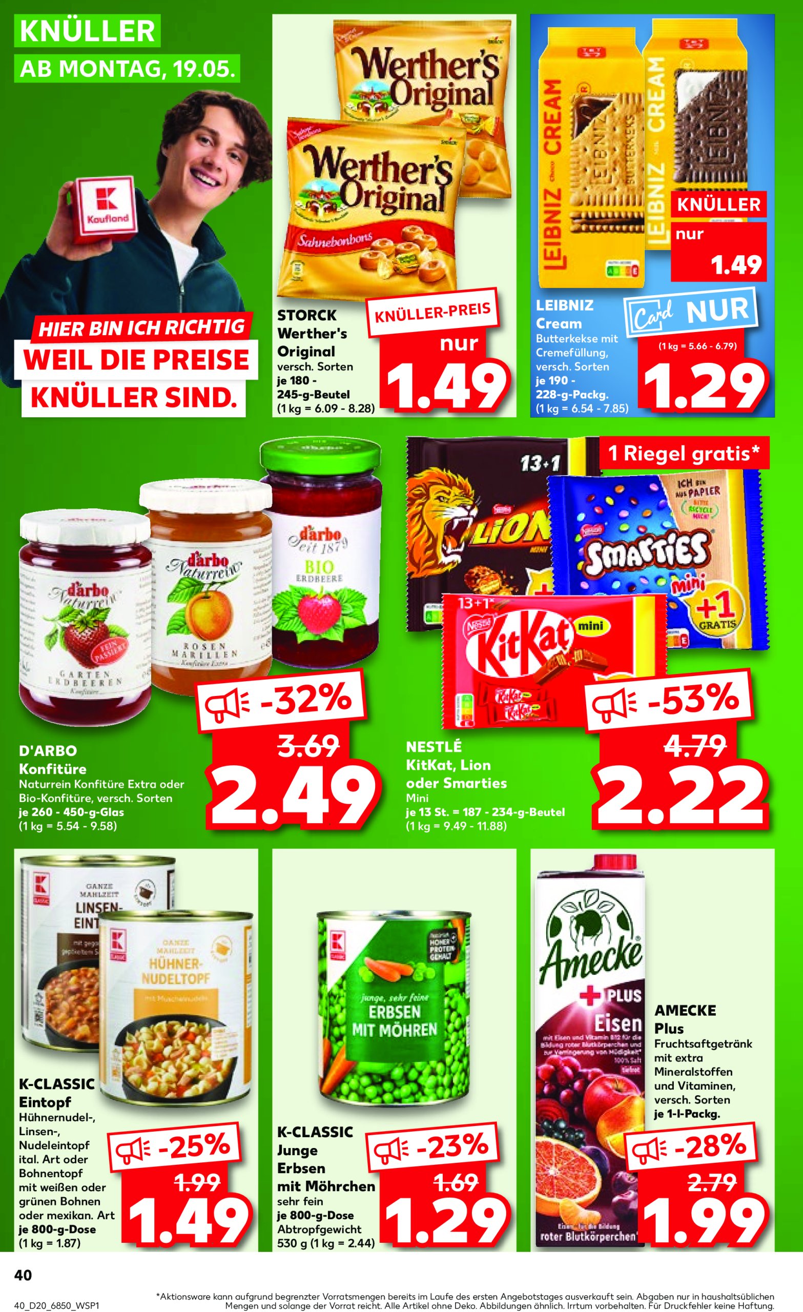 kaufland - Kaufland-Prospekt gültig von 15.05. bis 21.05. - page: 40 kaufland - Kaufland-Prospekt gültig von 15.05. bis 21.05. - page: 40