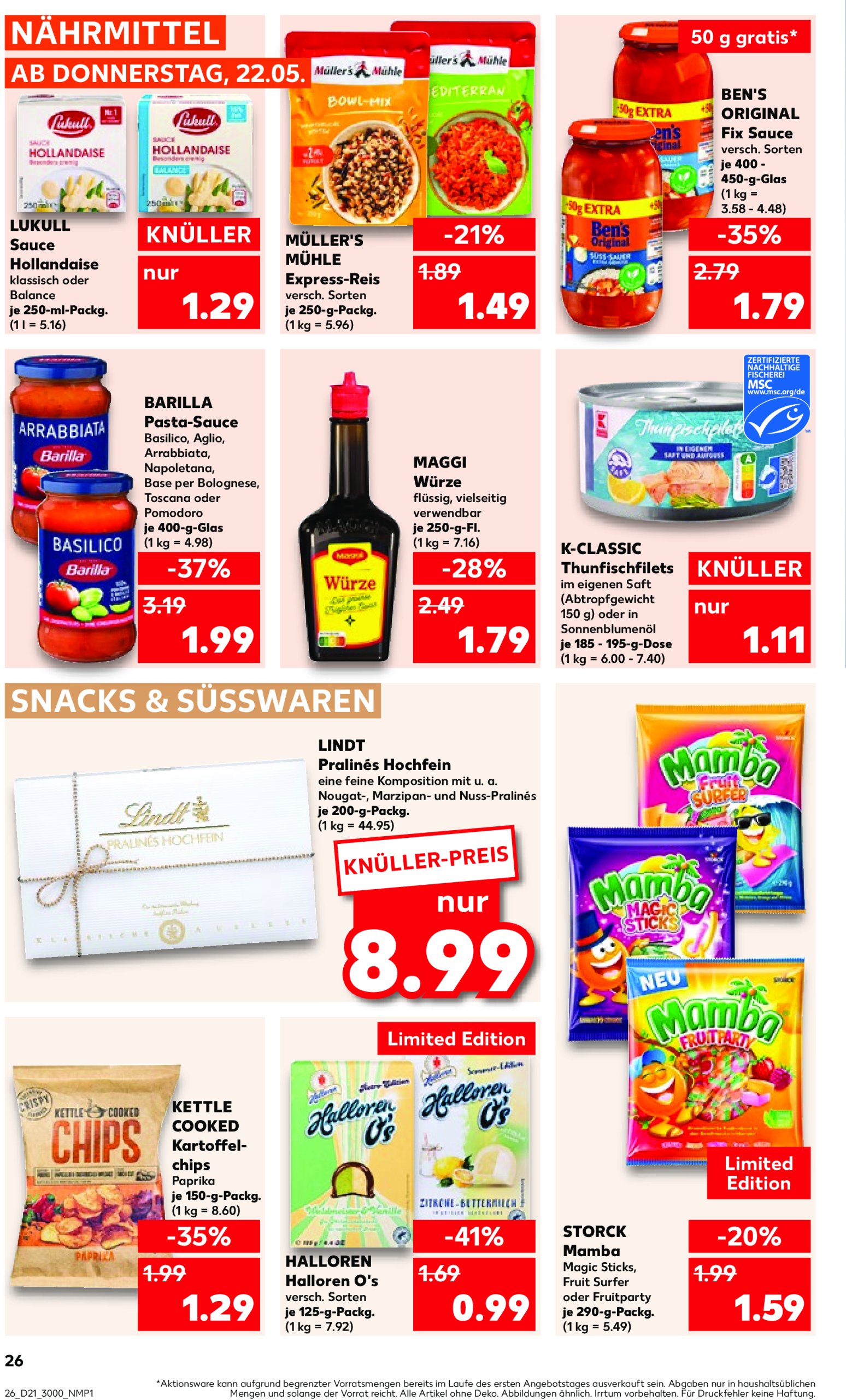 kaufland - Kaufland-Prospekt gültig von 22.05. bis 28.05. - page: 26 kaufland - Kaufland-Prospekt gültig von 22.05. bis 28.05. - page: 26