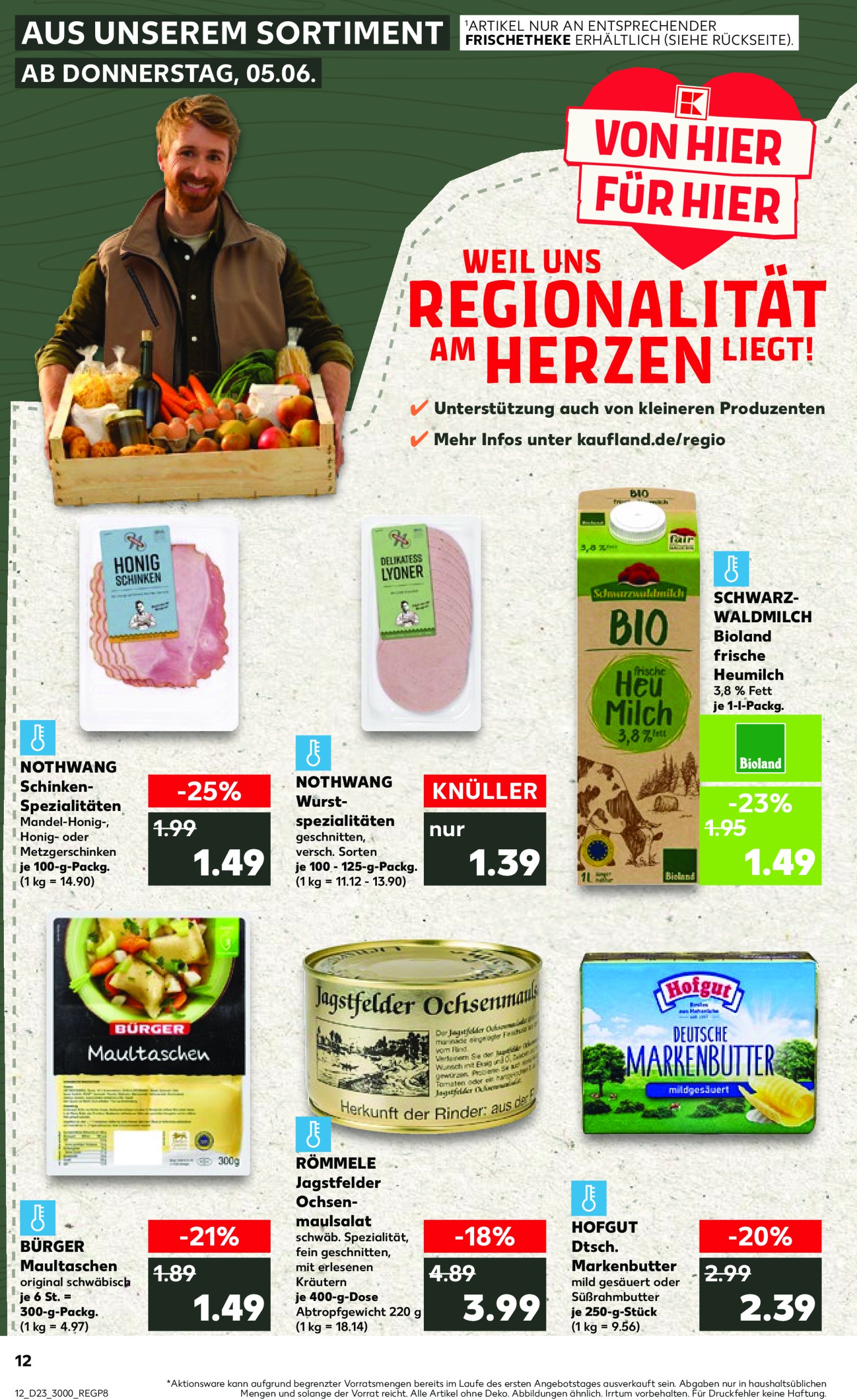 kaufland - Kaufland-Prospekt gültig von 05.06. bis 11.06. - page: 12