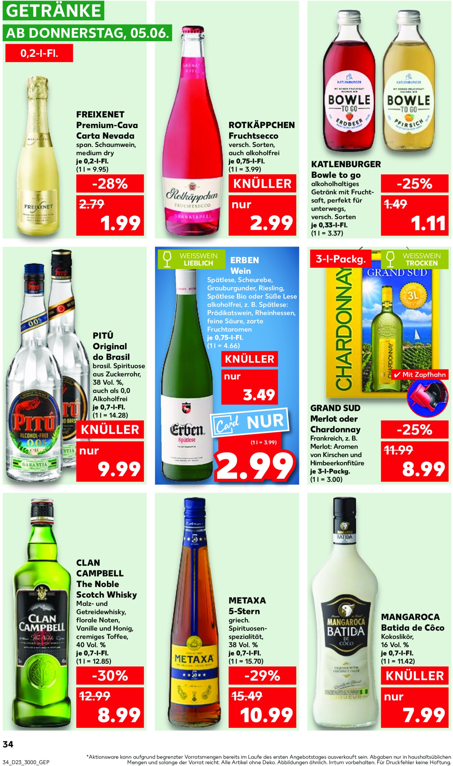 kaufland - Kaufland-Prospekt gültig von 05.06. bis 11.06. - page: 34