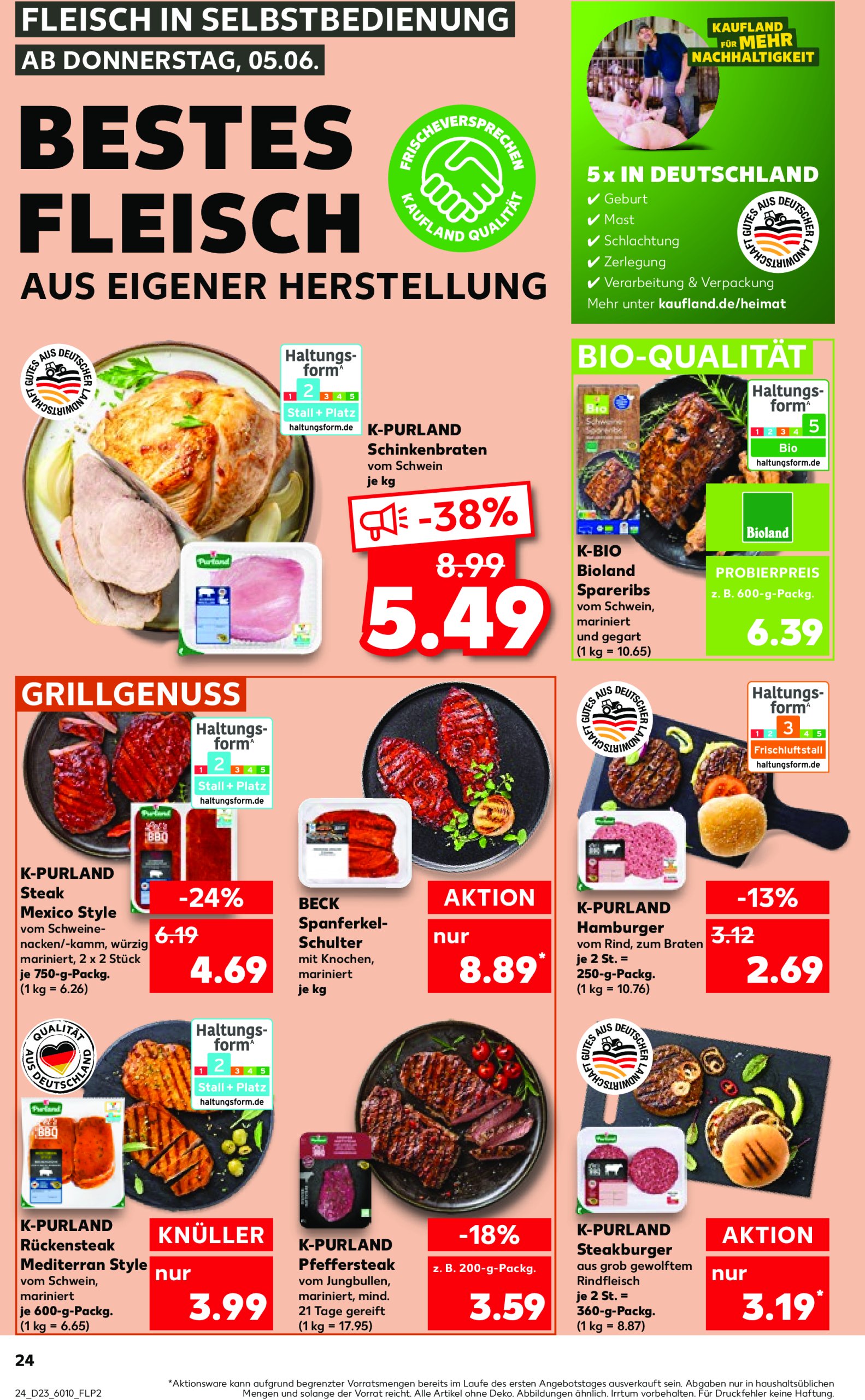 kaufland - Kaufland-Prospekt gültig von 05.06. bis 11.06. - page: 24