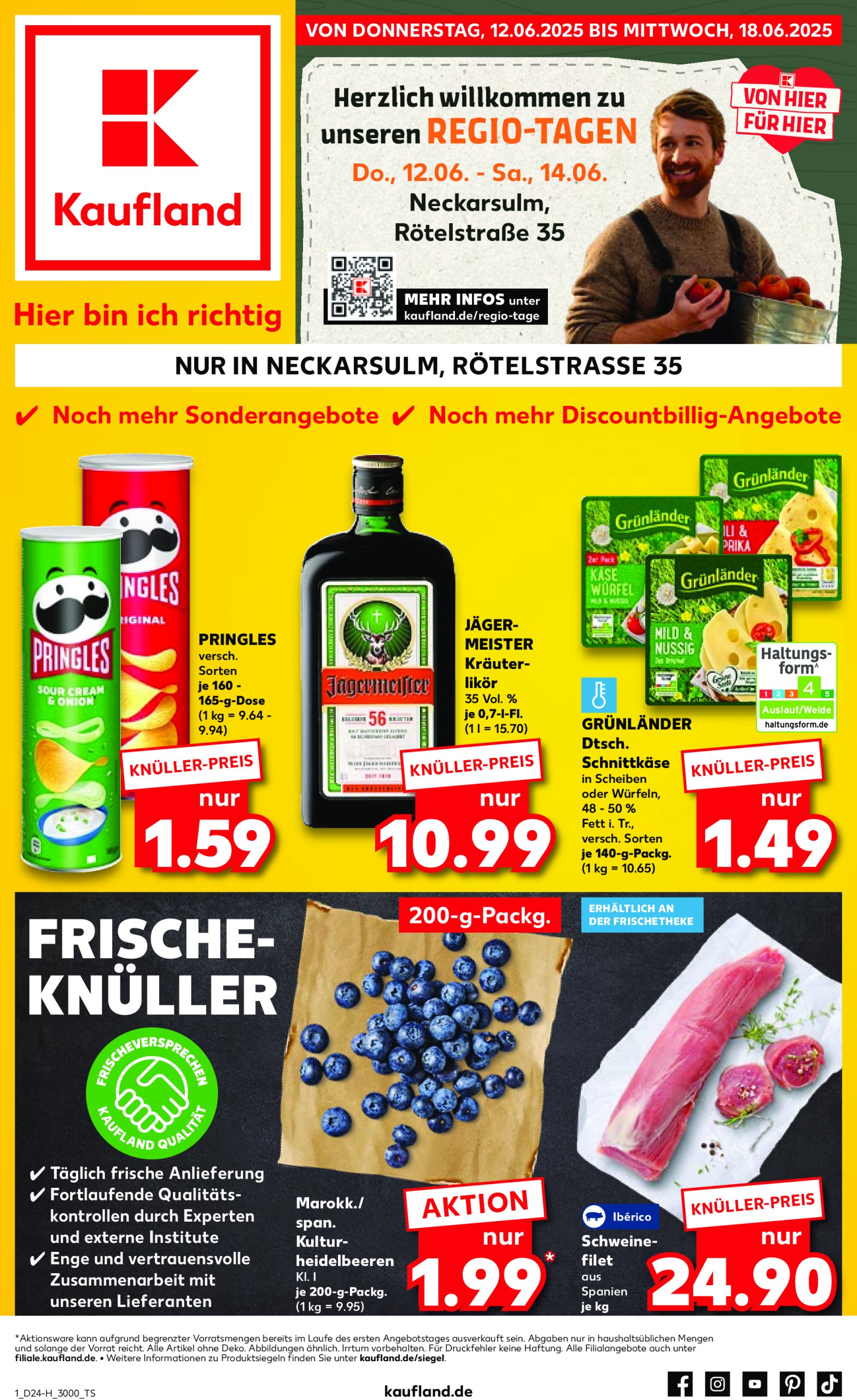 kaufland - Kaufland-Prospekt gültig vom 12.06. bis 18.06. - page: 1