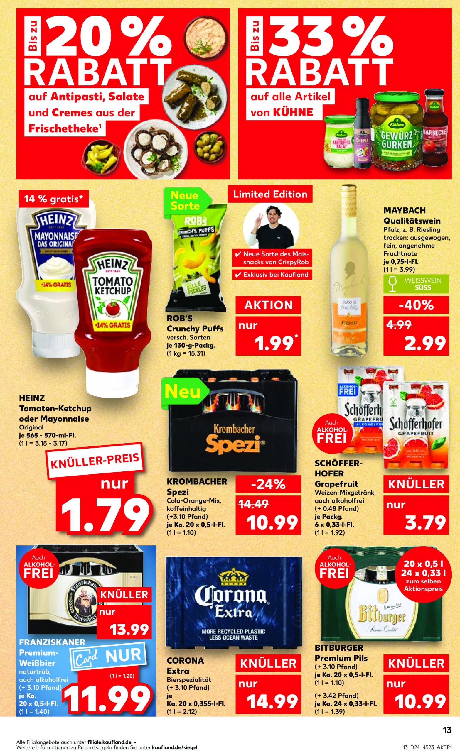 kaufland - Kaufland Prospekt-Prospekt gültig vom 12.06. bis 18.06. - page: 13