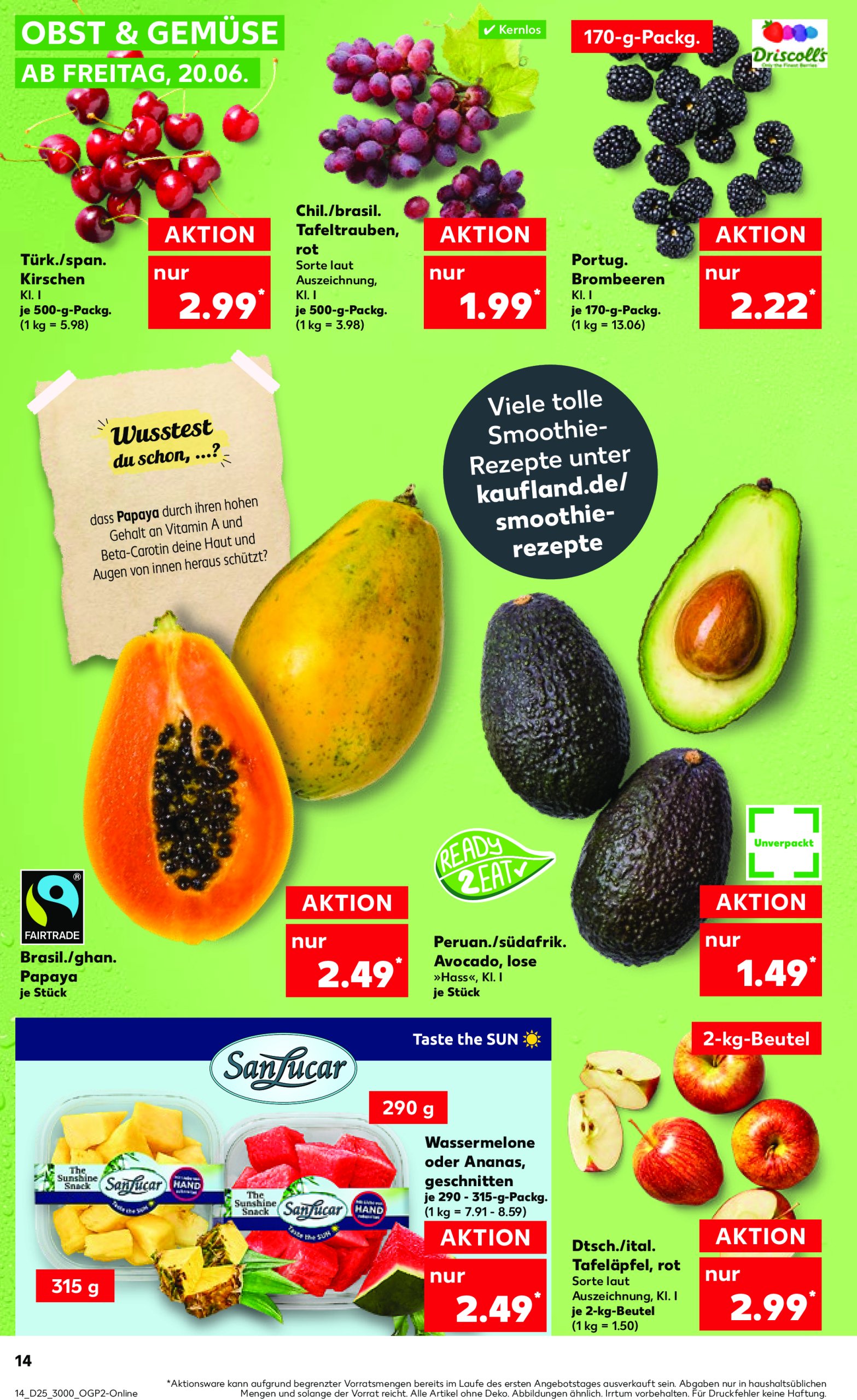 kaufland - Kaufland-Prospekt gültig vom 20.06. bis 25.06. - page: 14 kaufland - Kaufland-Prospekt gültig vom 20.06. bis 25.06. - page: 14
