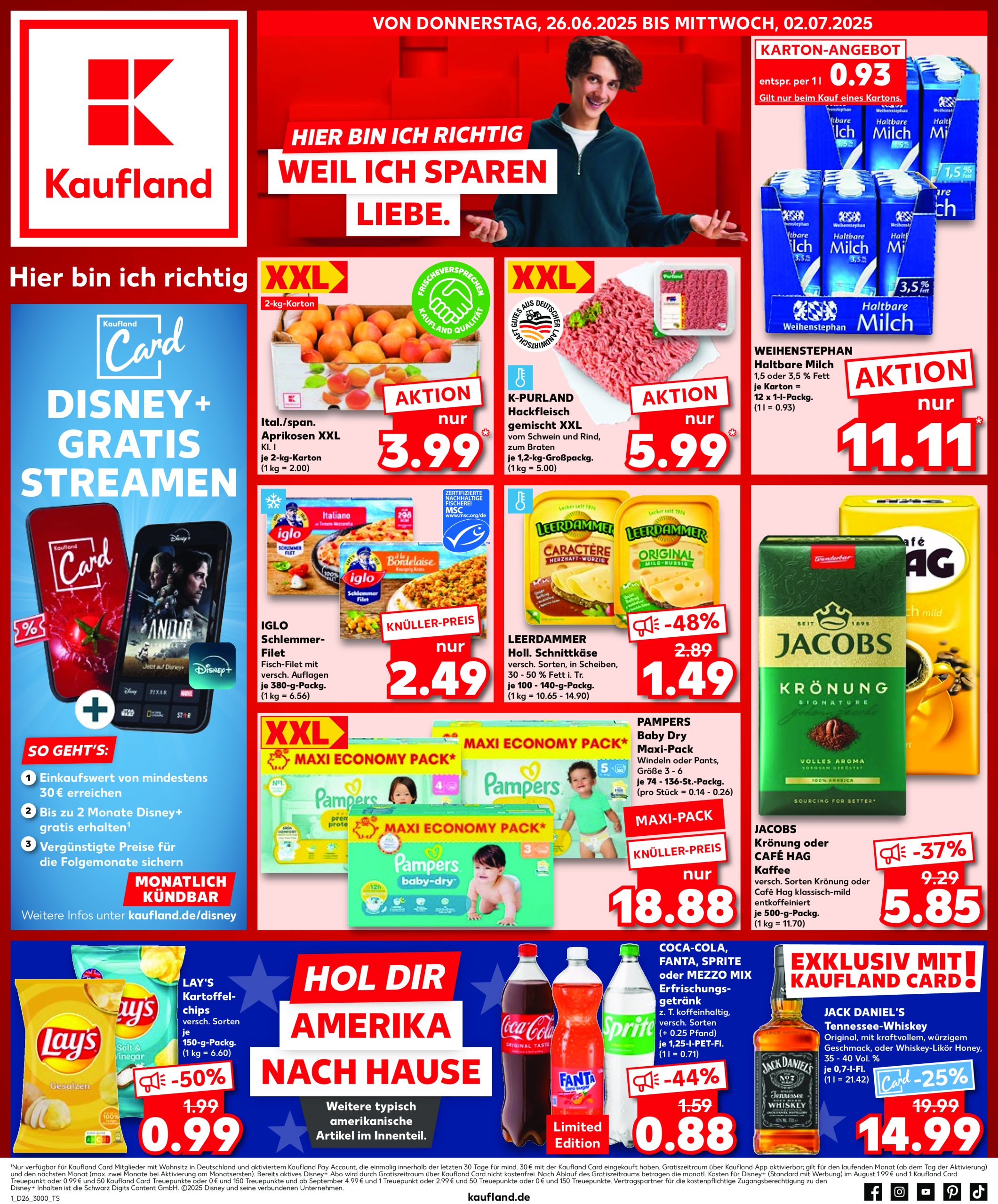 kaufland - Kaufland-Prospekt gültig vom 26.06. bis 02.07.