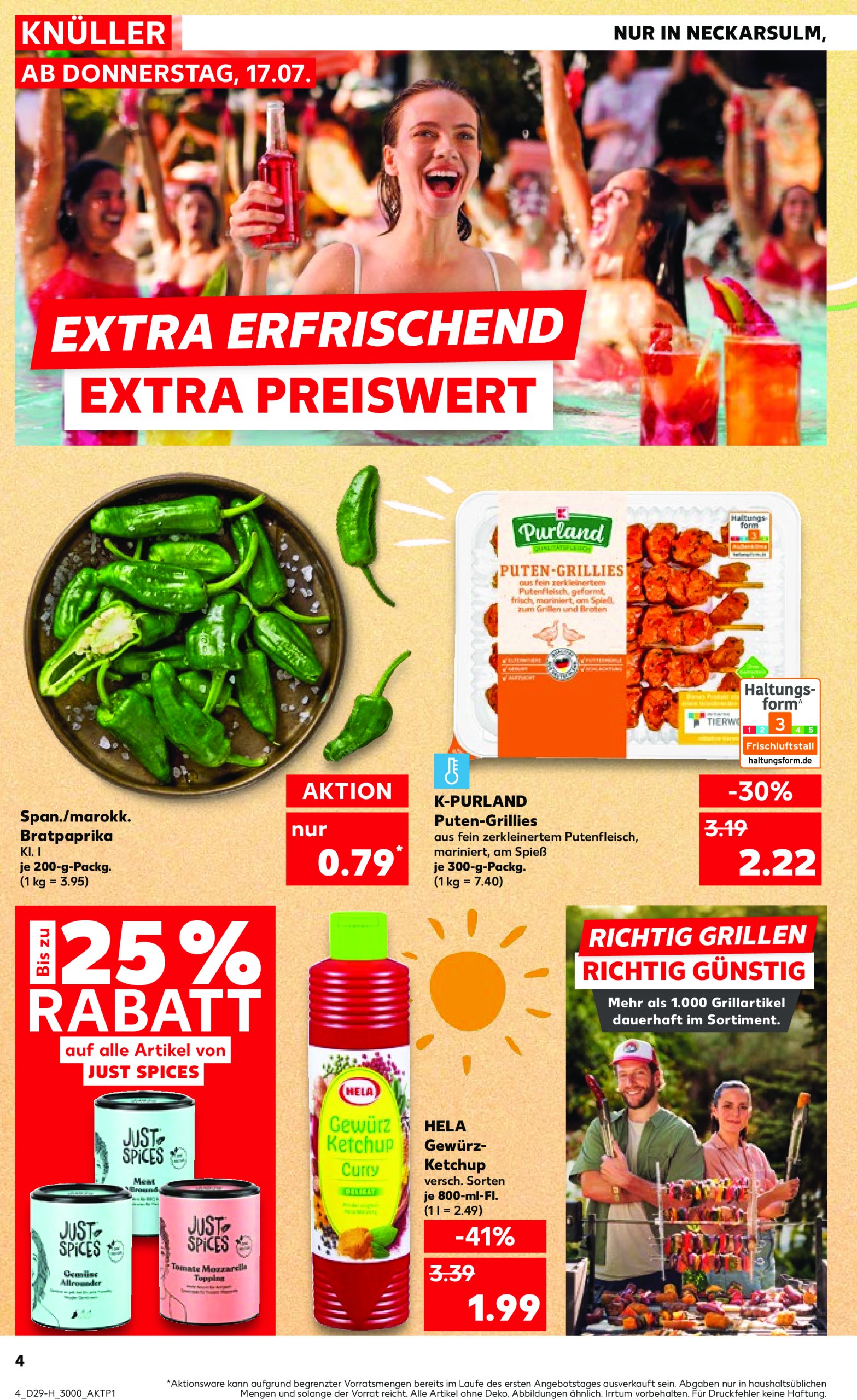 kaufland - Kaufland - Neckarsulm-Prospekt gültig vom 17.07. bis 23.07. - page: 4