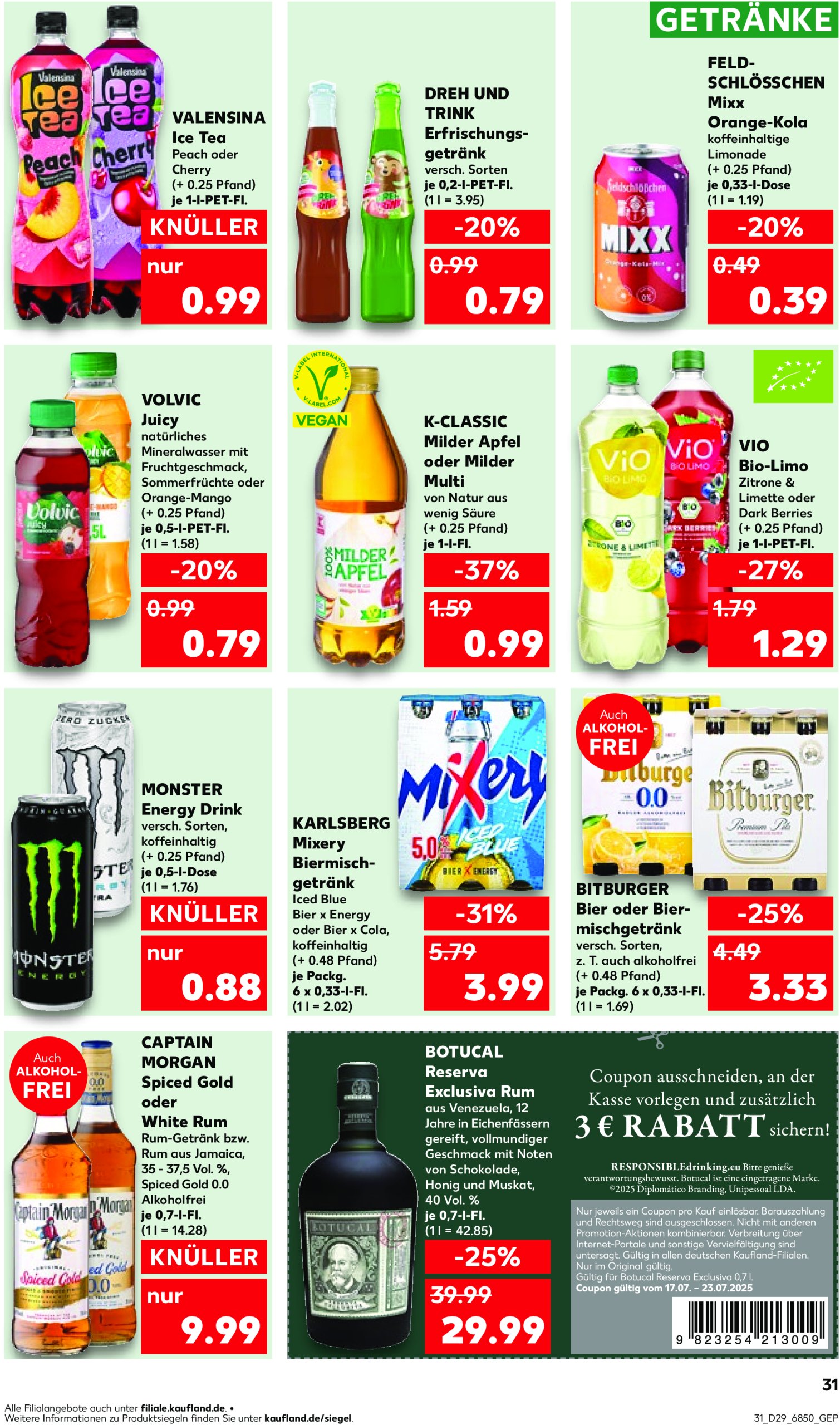 kaufland - Kaufland-Prospekt gültig vom 17.07. bis 23.07. - page: 31 kaufland - Kaufland-Prospekt gültig vom 17.07. bis 23.07. - page: 31