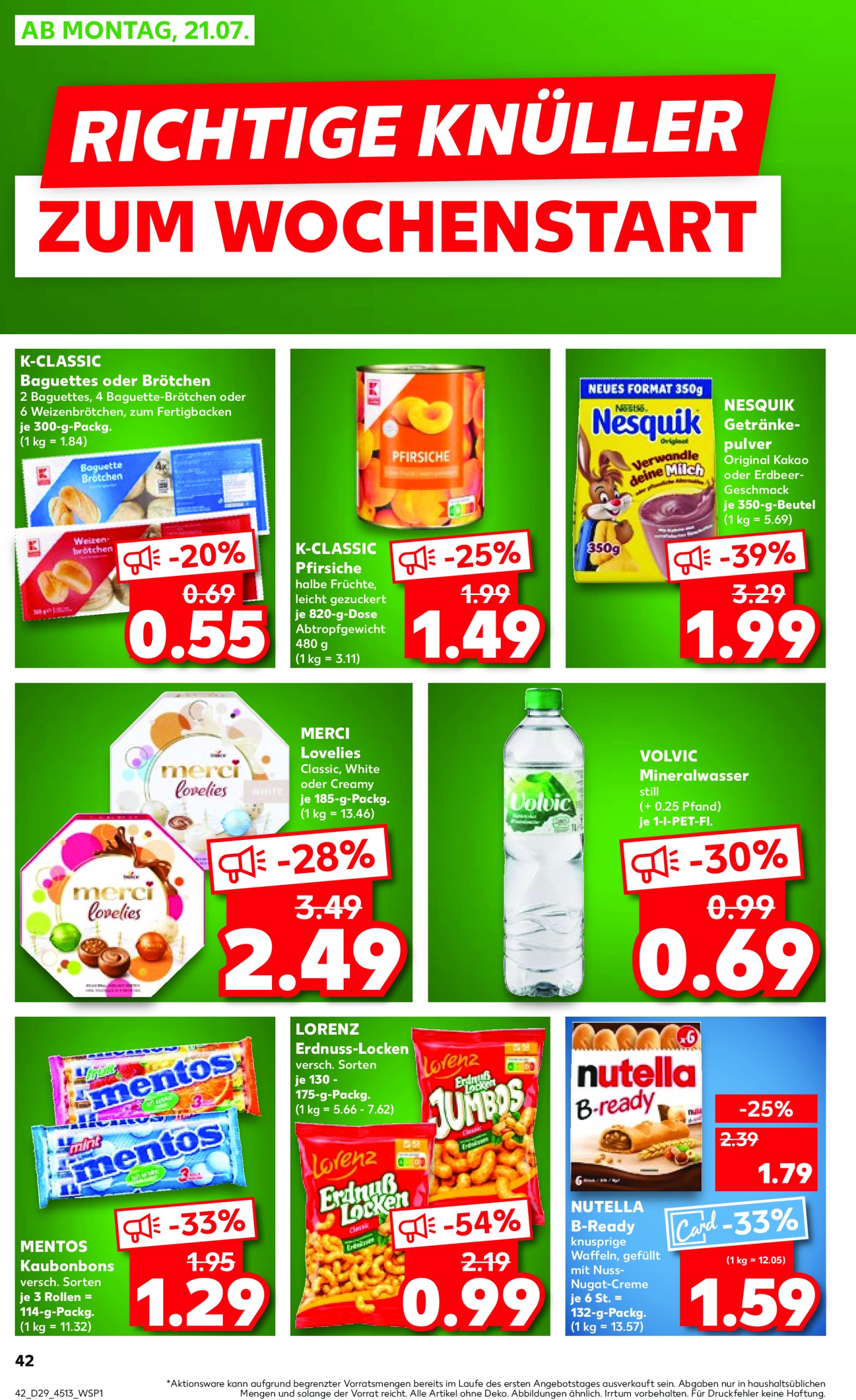 kaufland - Kaufland-Prospekt gültig vom 17.07. bis 23.07. - page: 42 kaufland - Kaufland-Prospekt gültig vom 17.07. bis 23.07. - page: 42