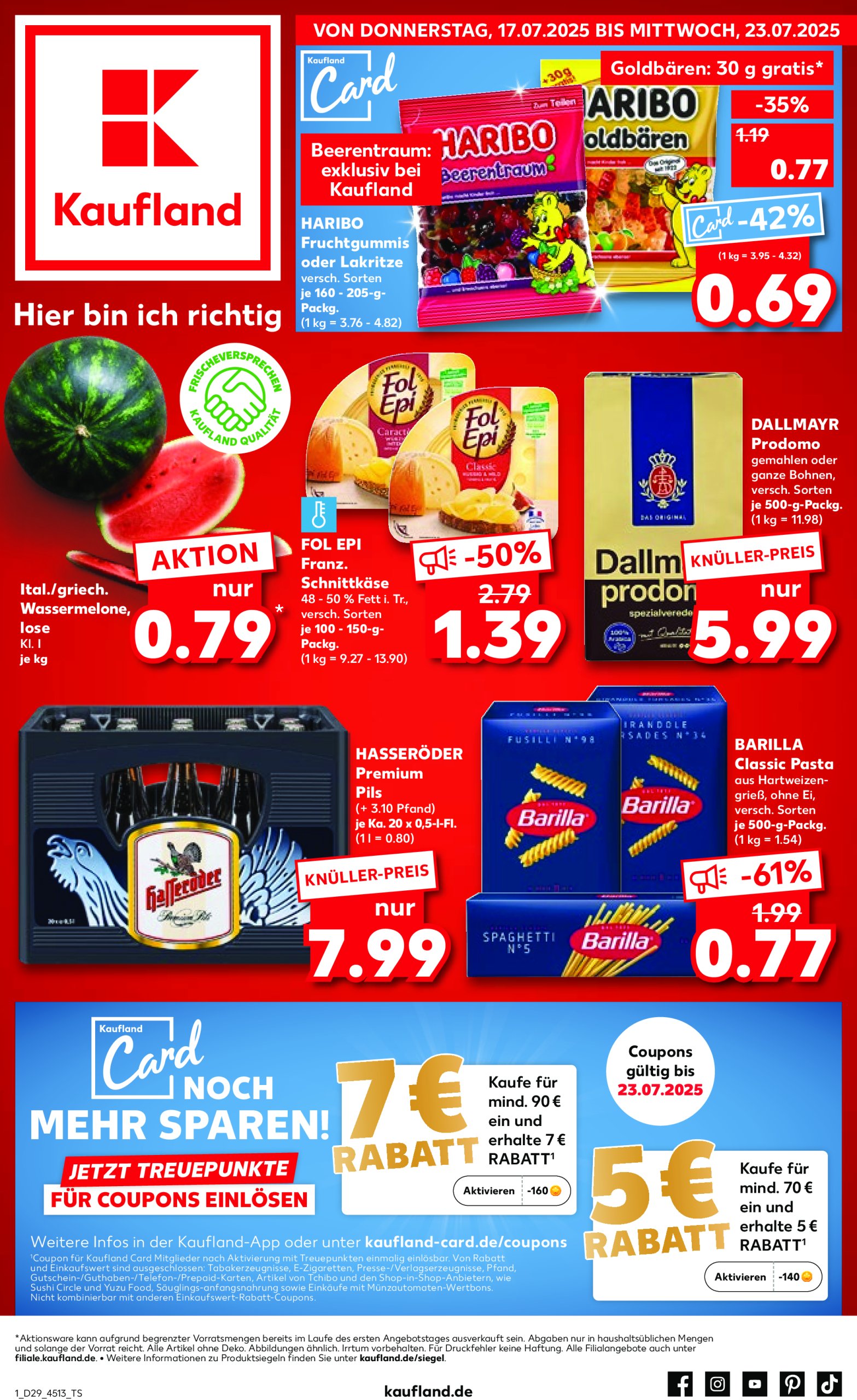 kaufland - Kaufland-Prospekt gültig vom 17.07. bis 23.07. - page: 1 kaufland - Kaufland-Prospekt gültig vom 17.07. bis 23.07. - page: 1
