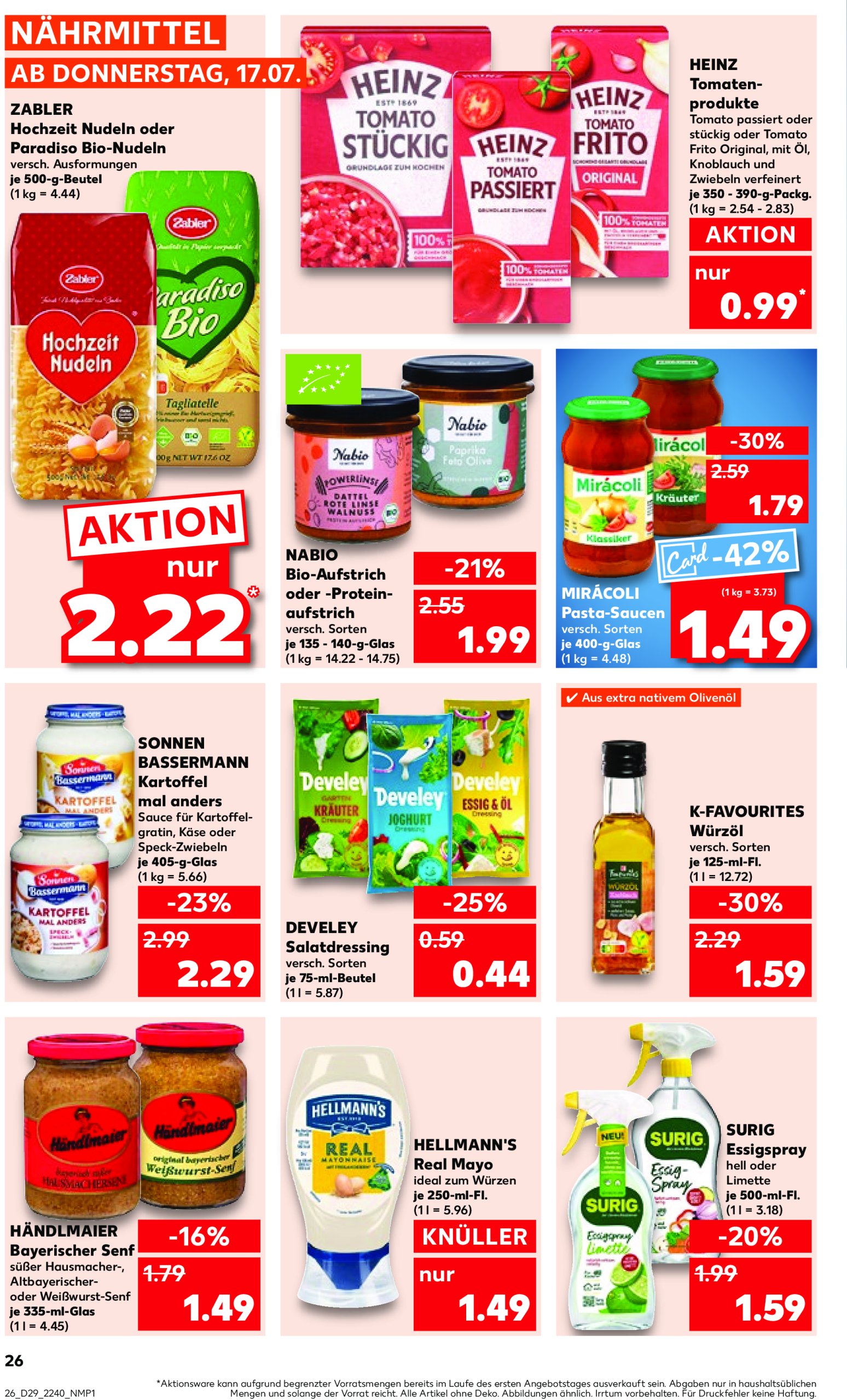 kaufland - Kaufland-Prospekt gültig vom 17.07. bis 23.07. - page: 26 kaufland - Kaufland-Prospekt gültig vom 17.07. bis 23.07. - page: 26