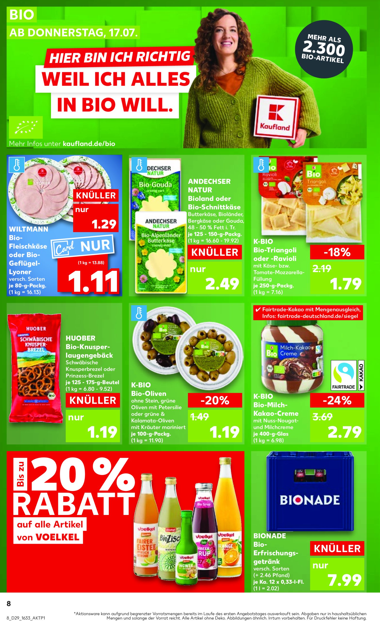 kaufland - Kaufland-Prospekt gültig vom 17.07. bis 23.07. - page: 8 kaufland - Kaufland-Prospekt gültig vom 17.07. bis 23.07. - page: 8