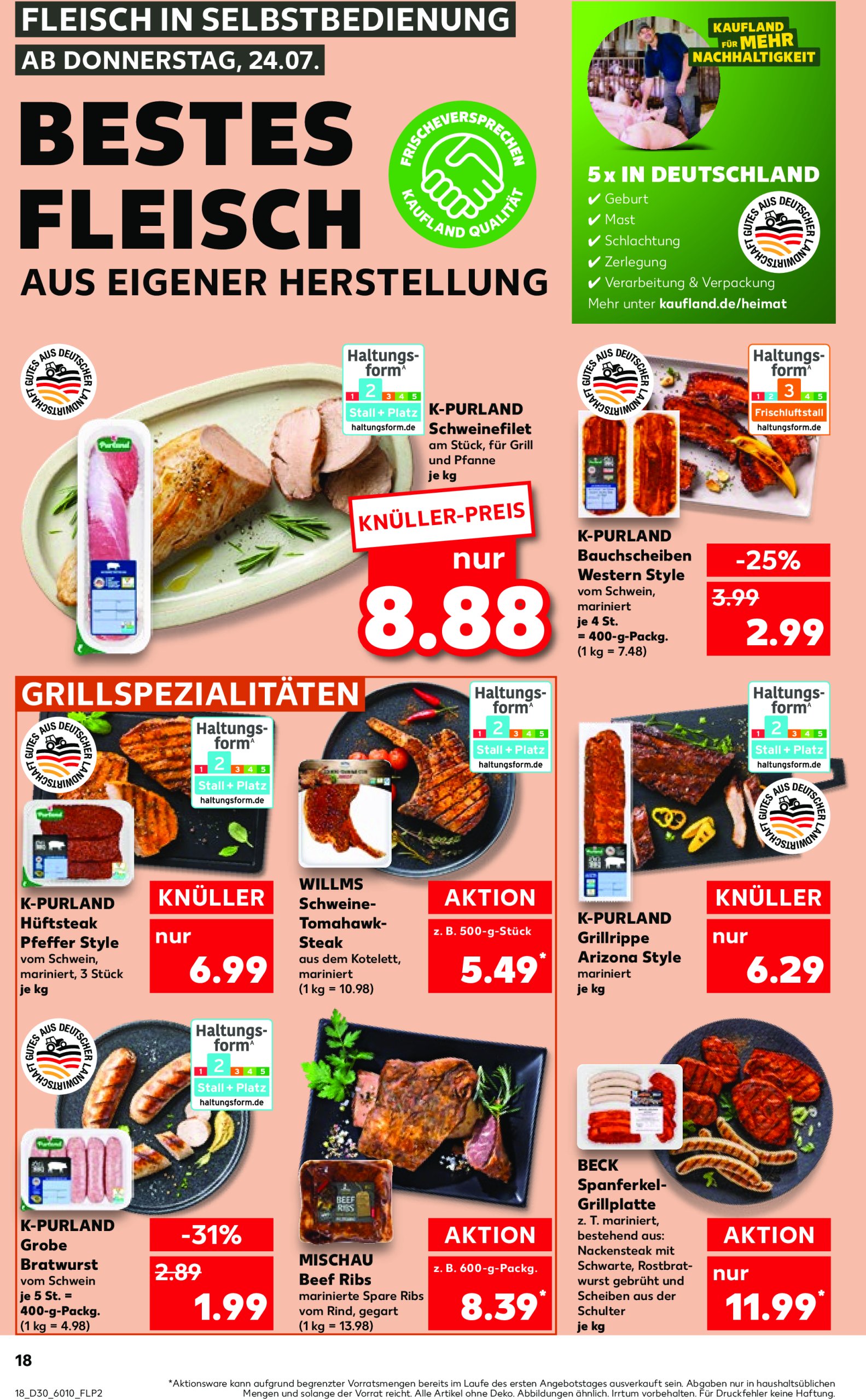kaufland - Kaufland-Prospekt gültig vom 24.07. bis 30.07. - page: 18 kaufland - Kaufland-Prospekt gültig vom 24.07. bis 30.07. - page: 18