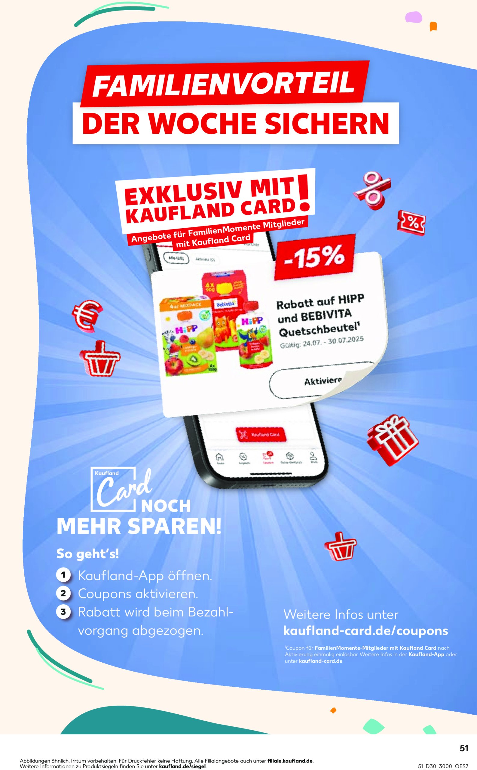 kaufland - Kaufland-Prospekt gültig vom 24.07. bis 30.07. - page: 51 kaufland - Kaufland-Prospekt gültig vom 24.07. bis 30.07. - page: 51