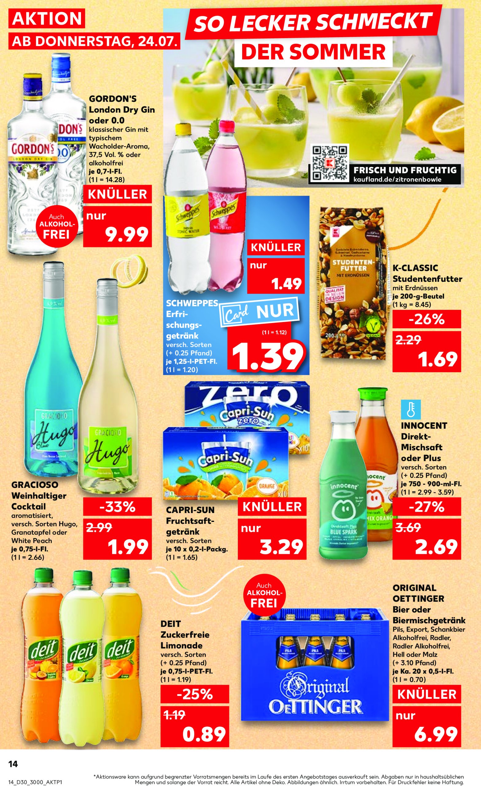 kaufland - Kaufland-Prospekt gültig vom 24.07. bis 30.07. - page: 14 kaufland - Kaufland-Prospekt gültig vom 24.07. bis 30.07. - page: 14