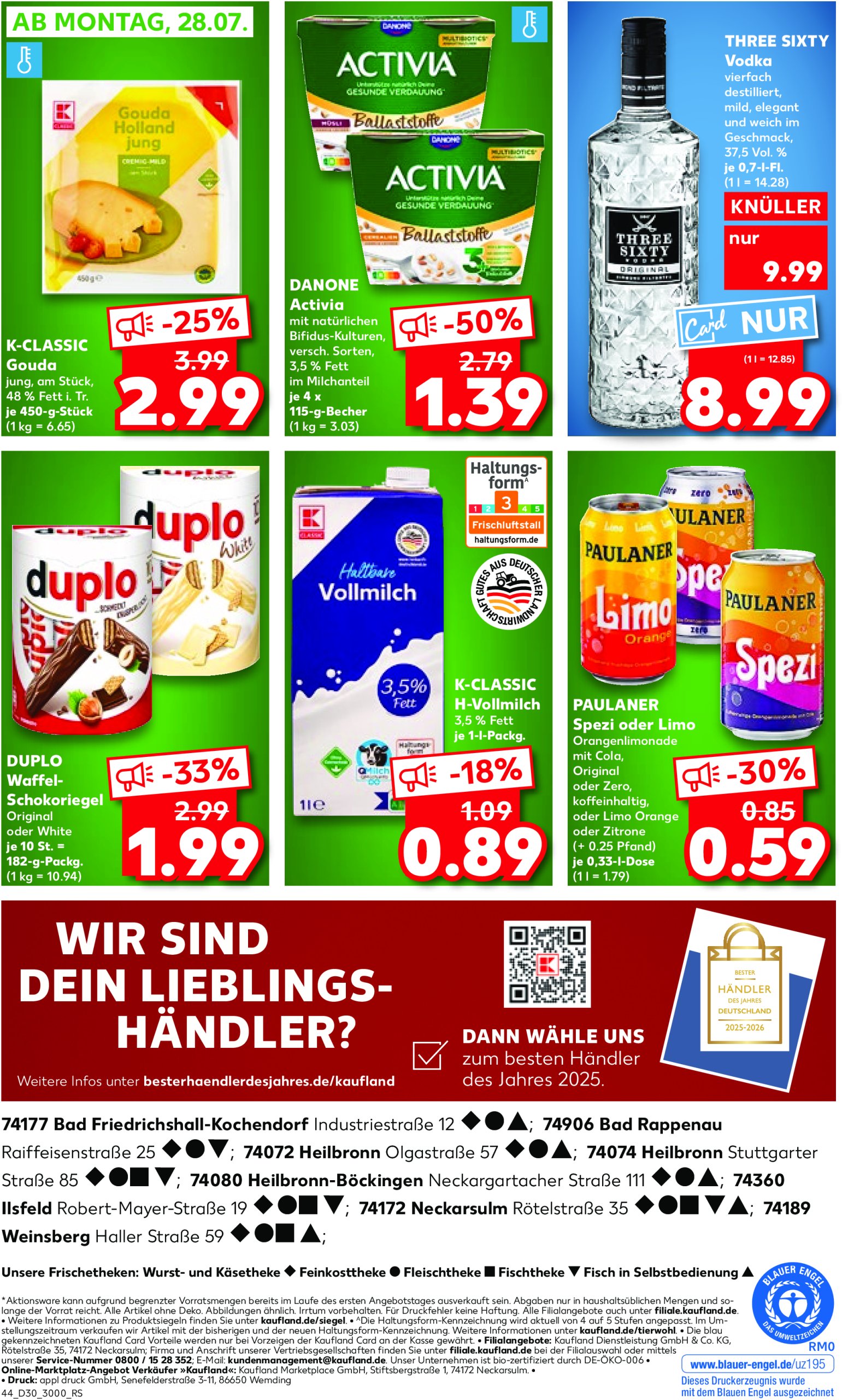 kaufland - Kaufland-Prospekt gültig vom 24.07. bis 30.07. - page: 44 kaufland - Kaufland-Prospekt gültig vom 24.07. bis 30.07. - page: 44