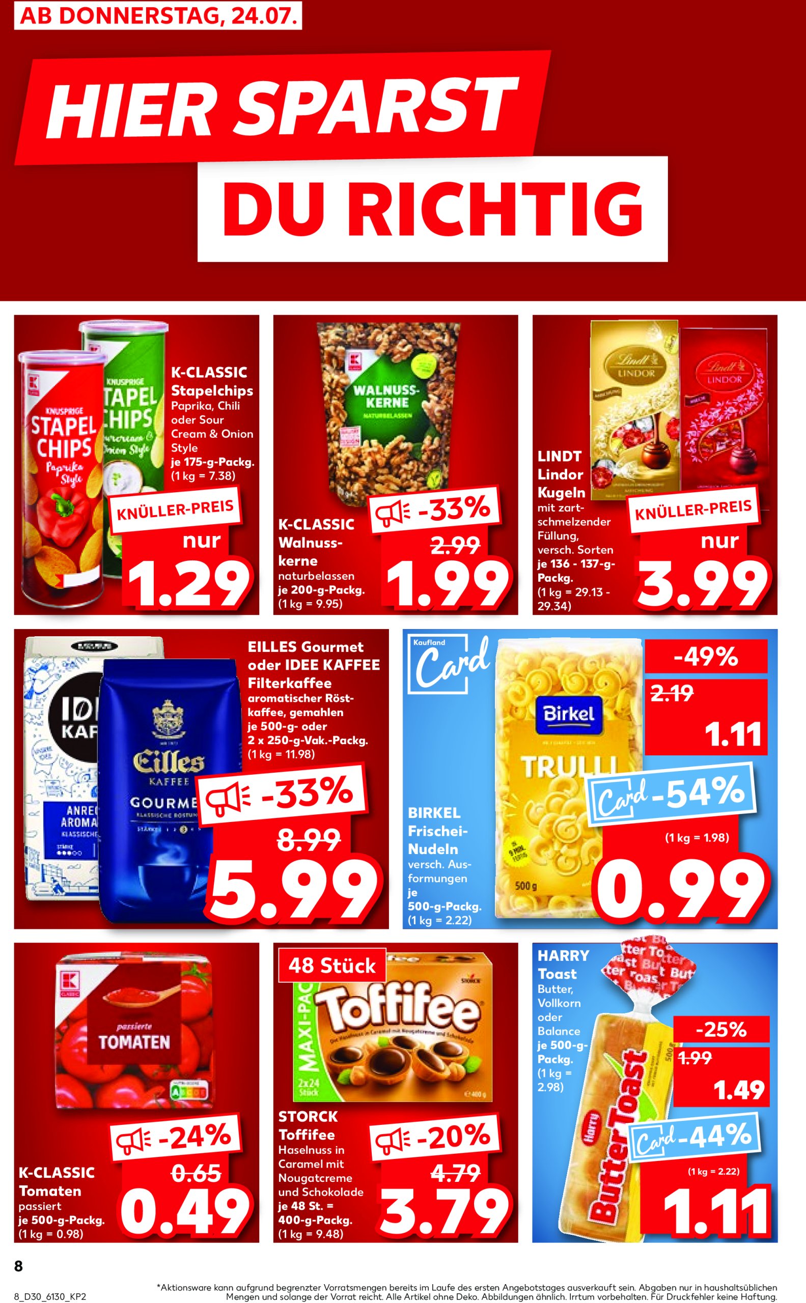 kaufland - Kaufland-Prospekt gültig vom 24.07. bis 30.07. - page: 8 kaufland - Kaufland-Prospekt gültig vom 24.07. bis 30.07. - page: 8
