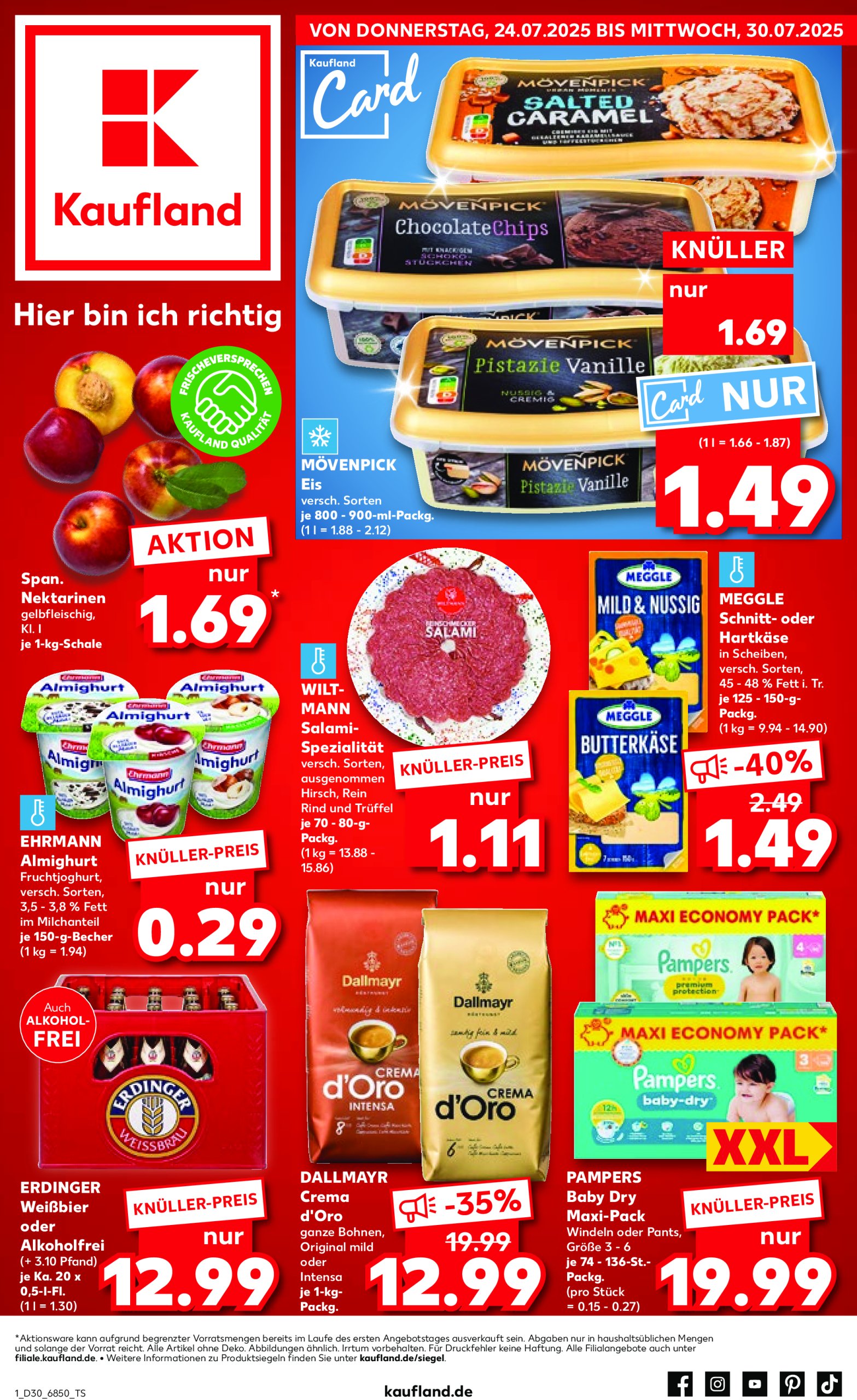 kaufland - Kaufland-Prospekt gültig vom 24.07. bis 30.07. - page: 1 kaufland - Kaufland-Prospekt gültig vom 24.07. bis 30.07. - page: 1